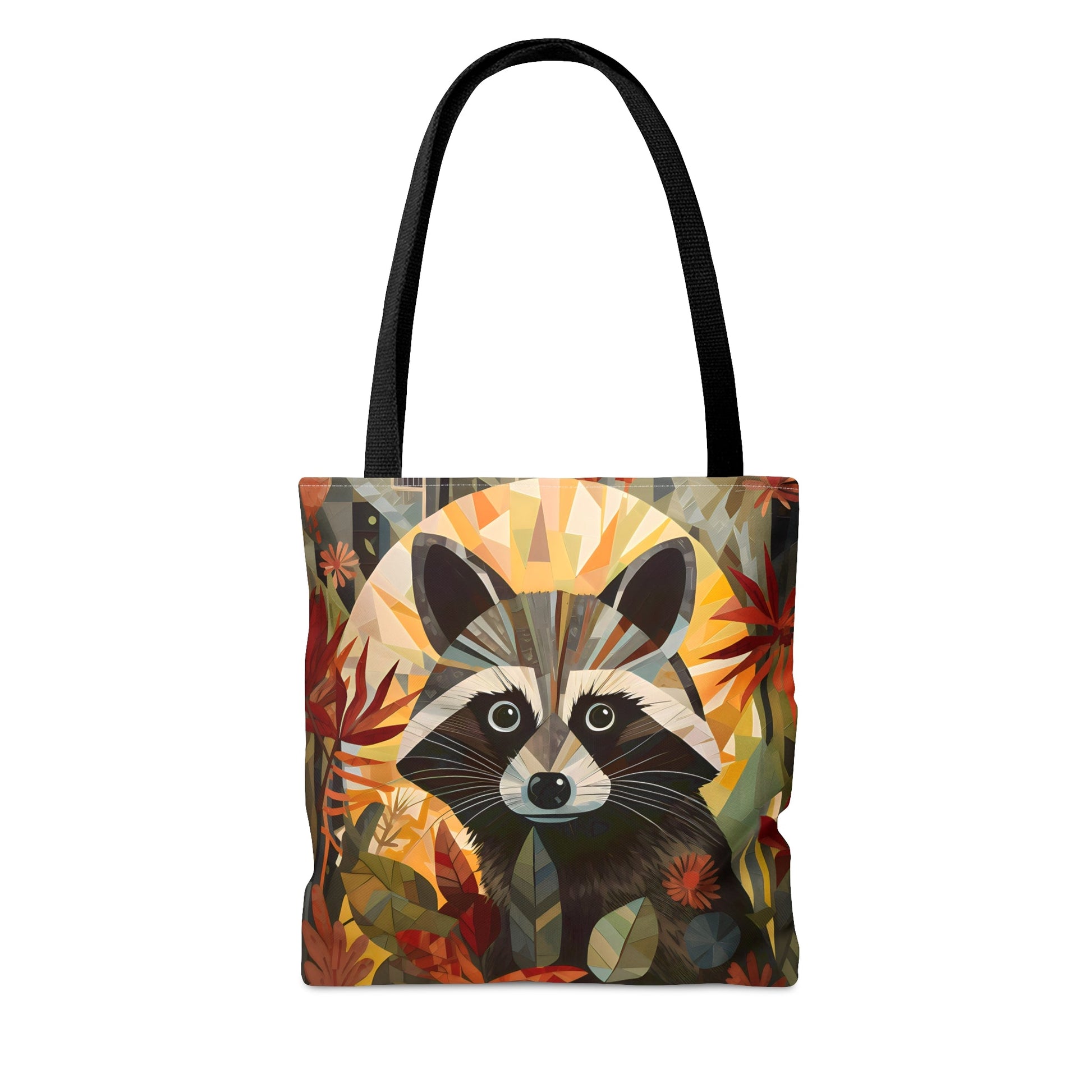 Art Deco Raccoon Tote Bag