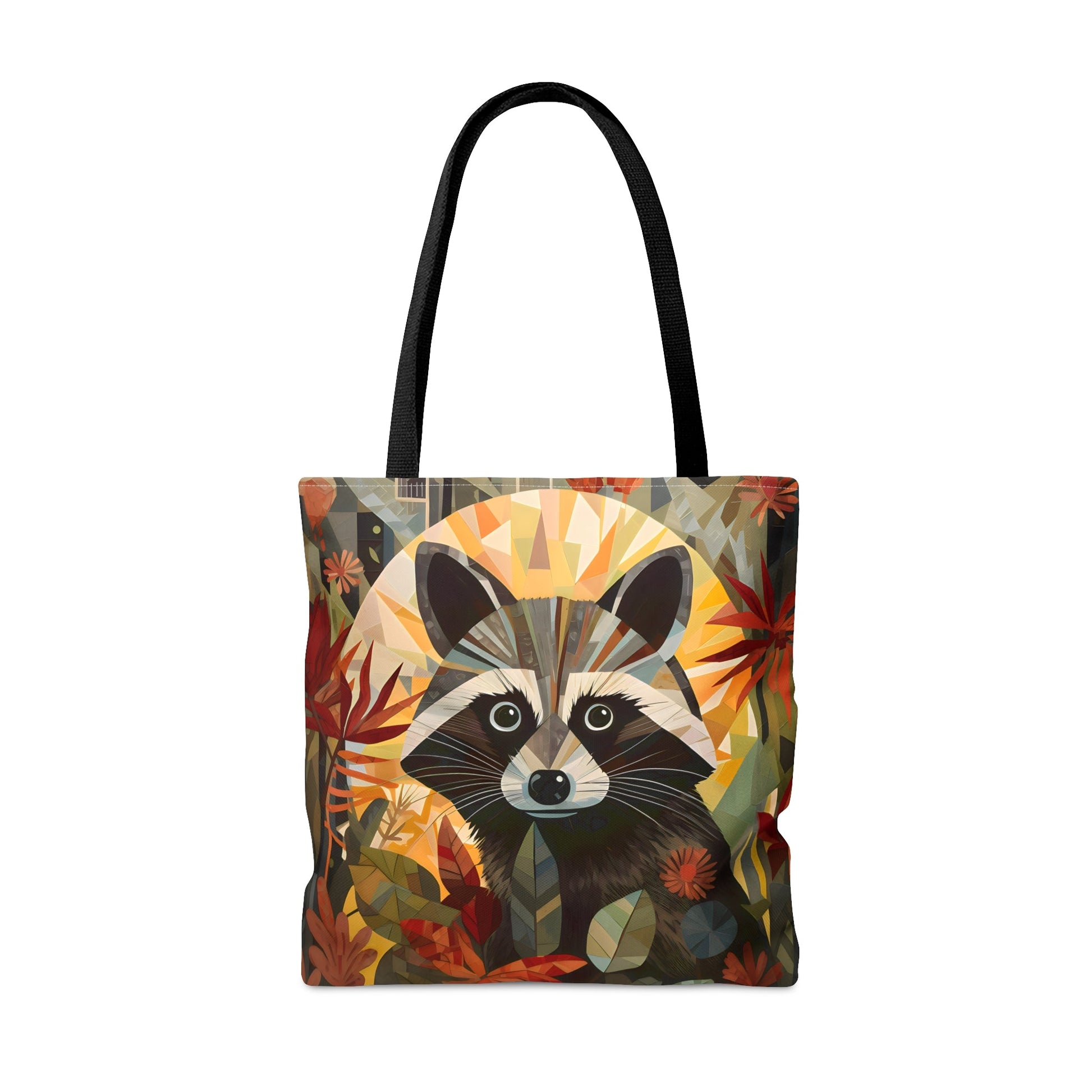 Art Deco Raccoon Tote Bag