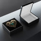 Art Deco Style Heart Gift Jewelry Box