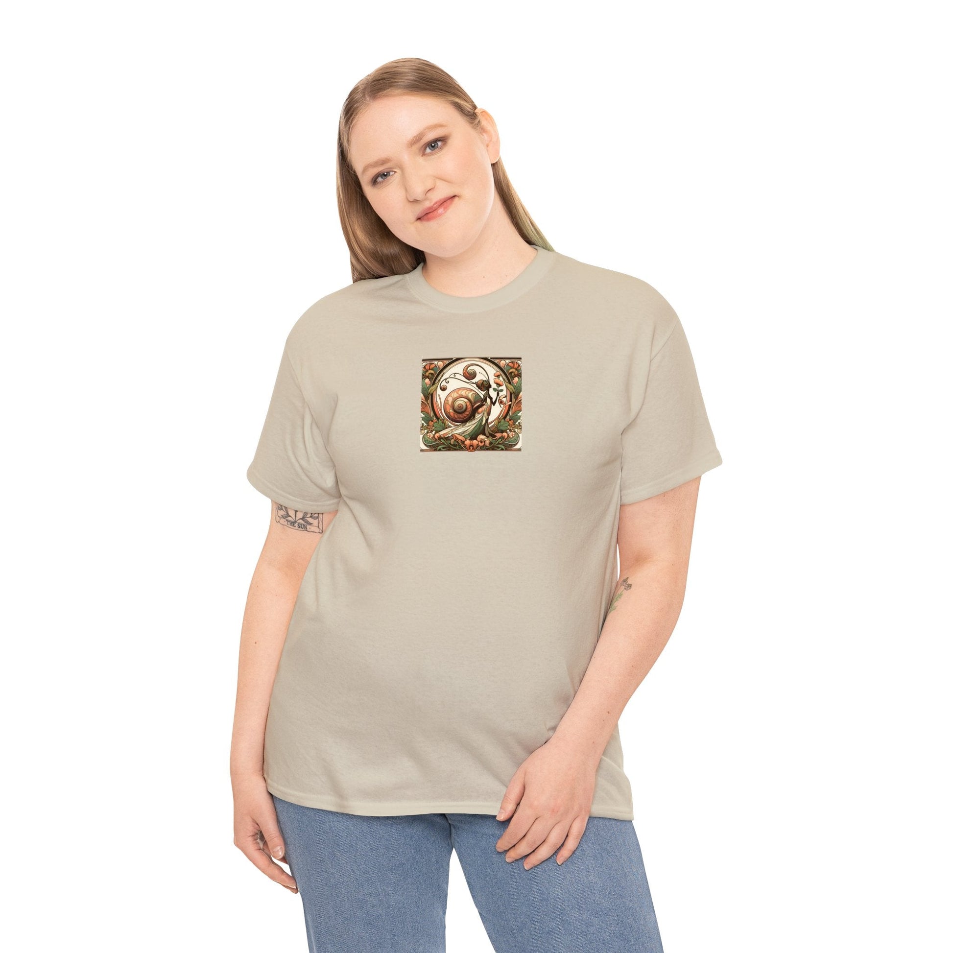 Art Nouveau Snail Girl Shirt