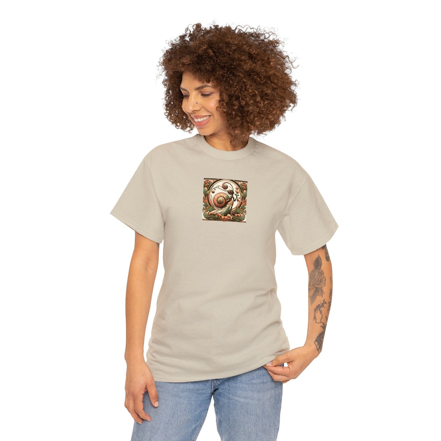 Art Nouveau Snail Girl Shirt