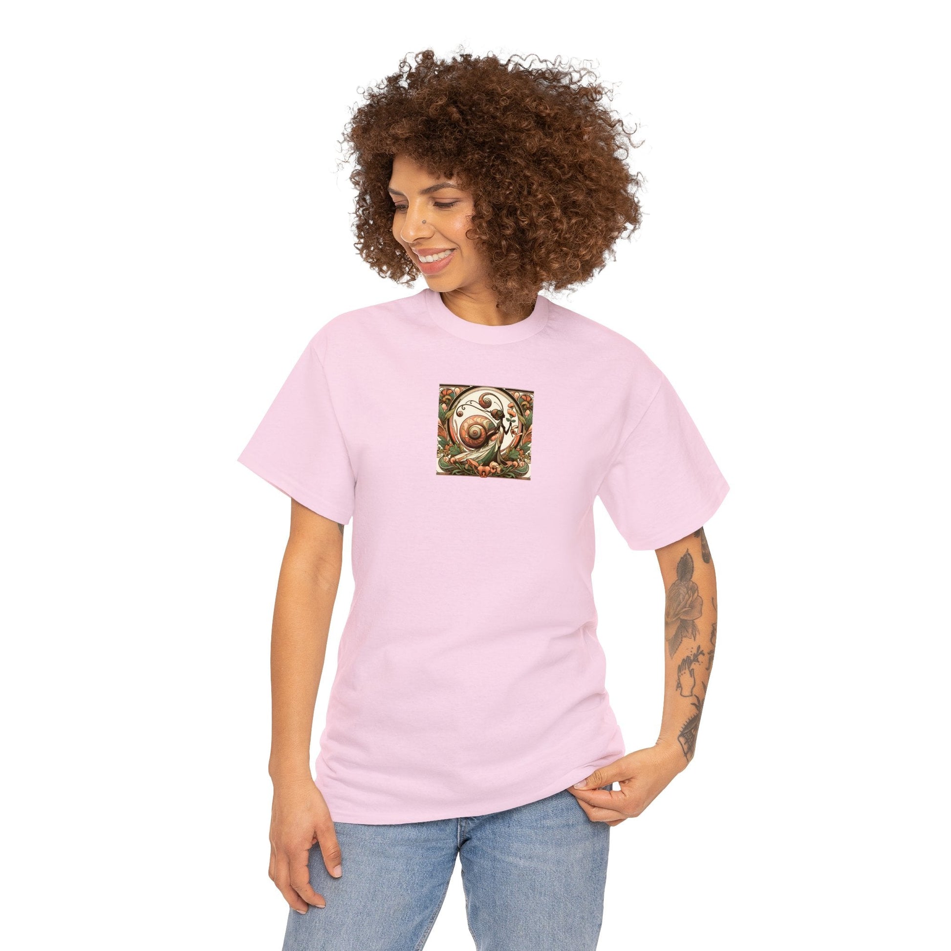 Art Nouveau Snail Girl Shirt