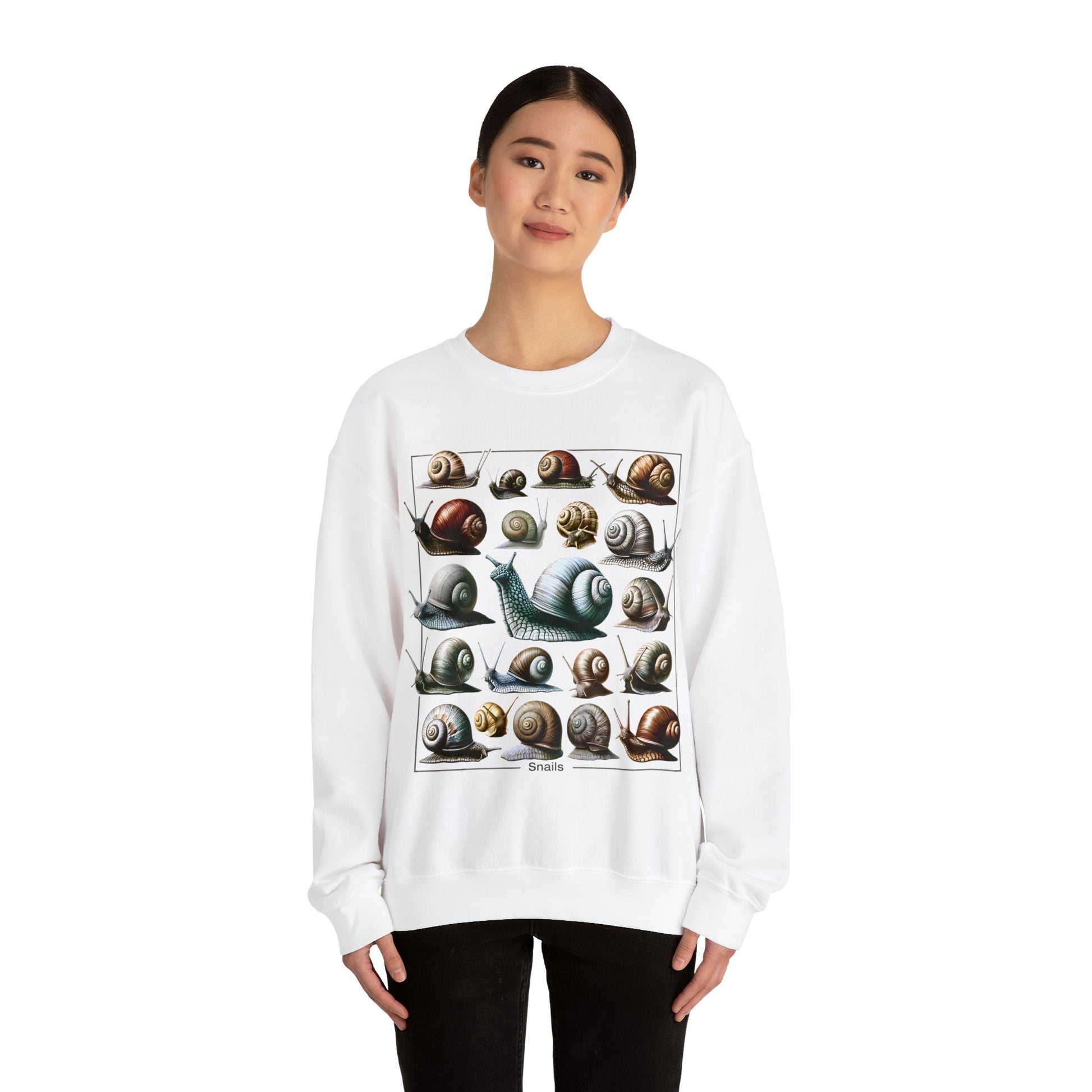 Art Nouveau Snail Girl Sweatshirt