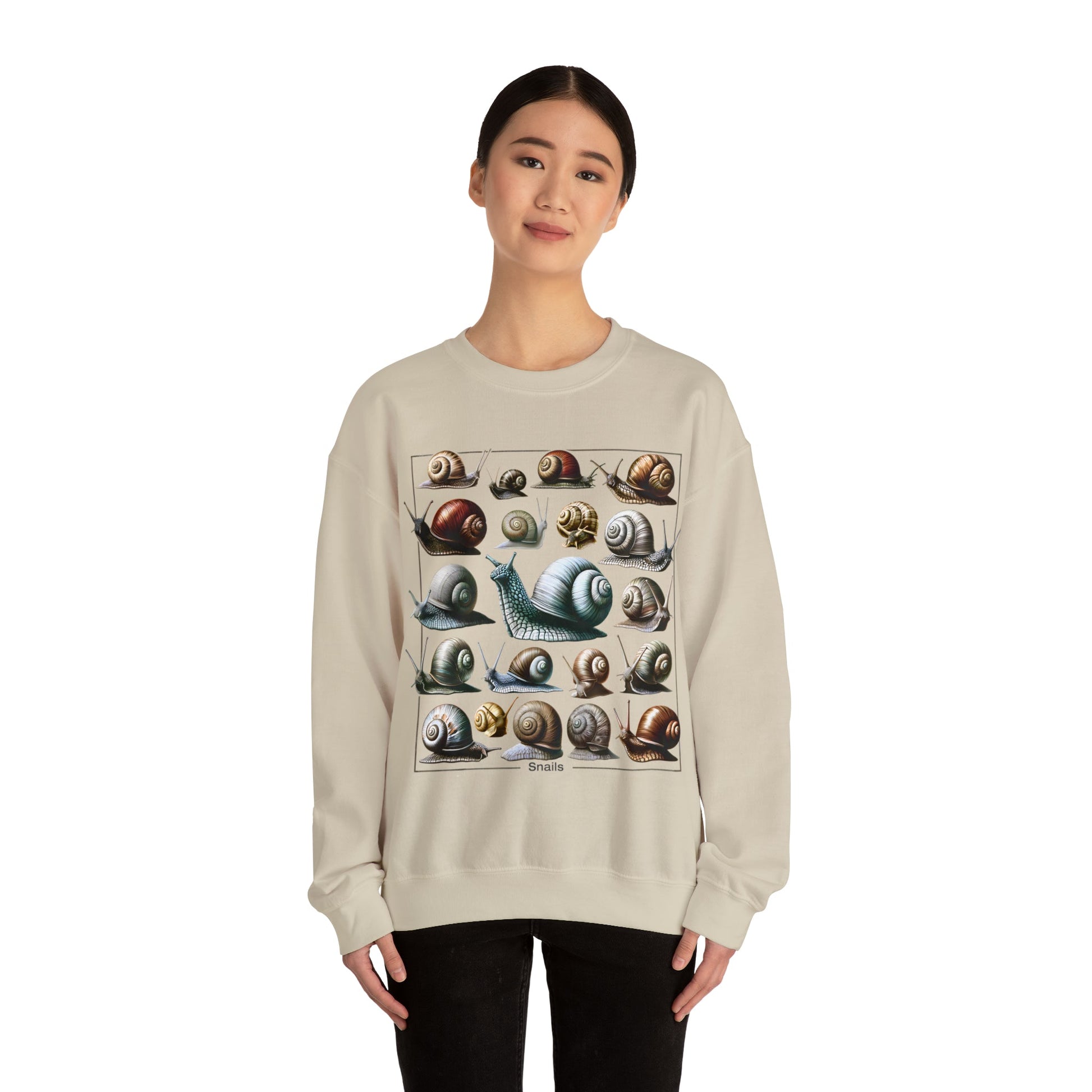 Art Nouveau Snail Girl Sweatshirt