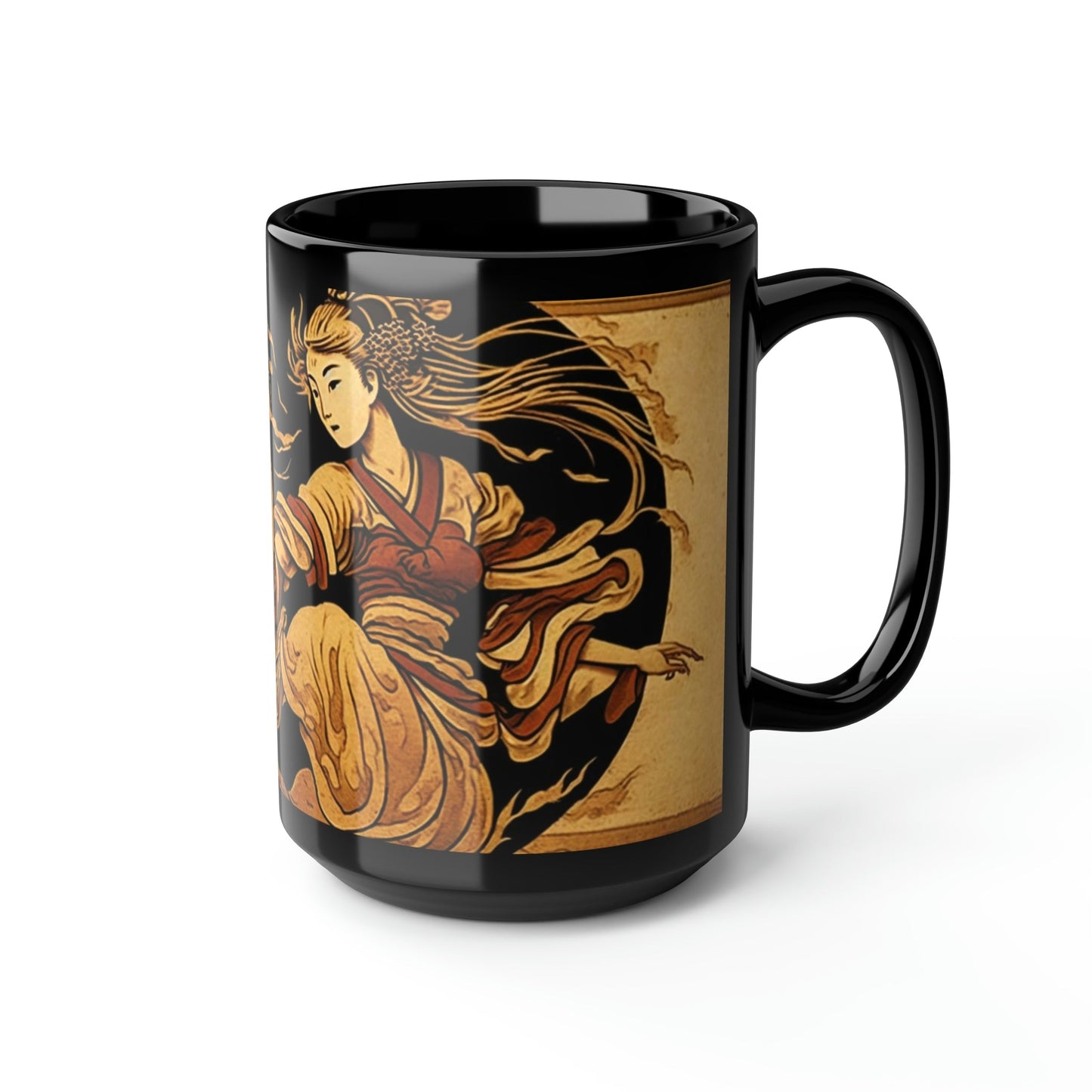 Asian Soccer Player Design 15 oz Coffee Mug Gift