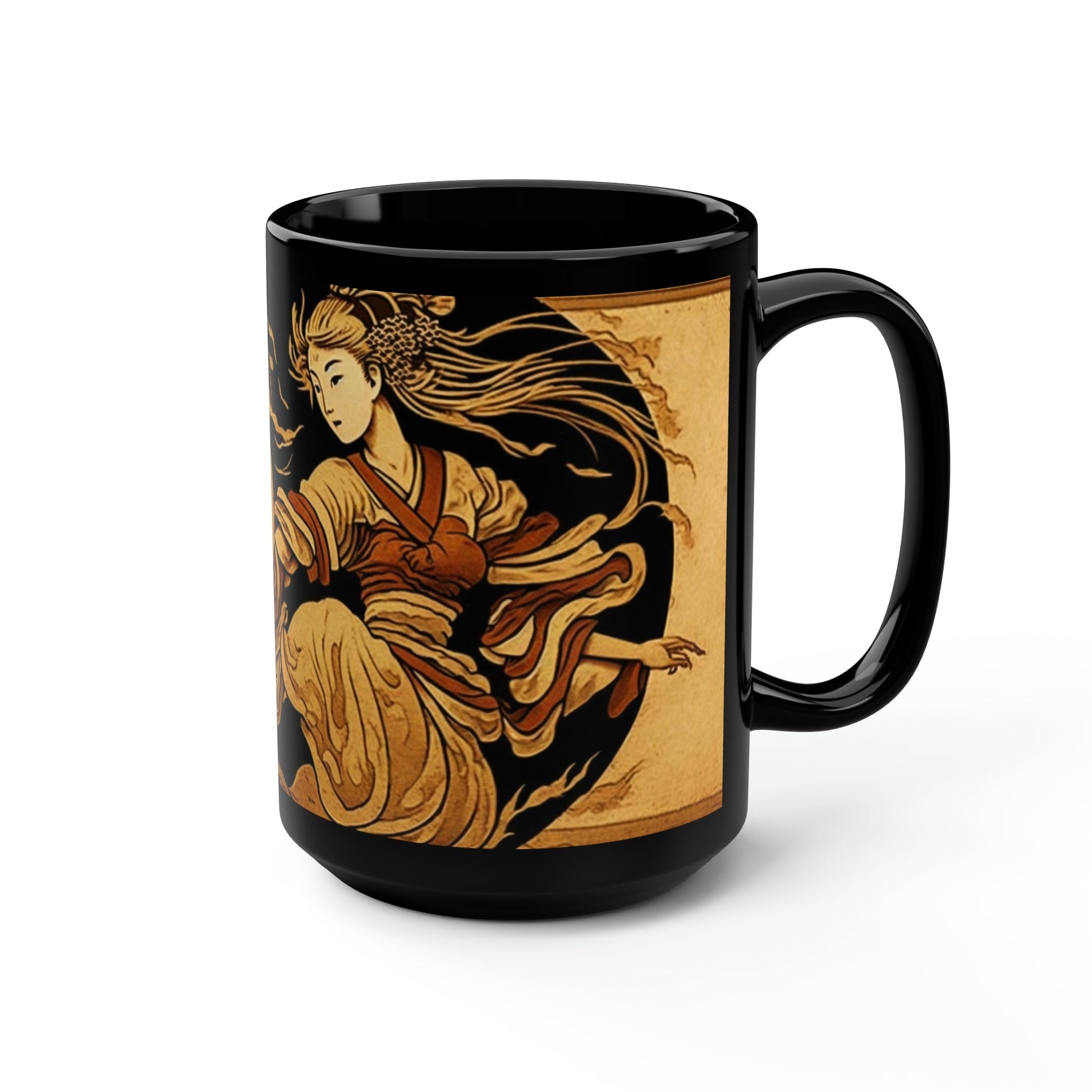 Asian Soccer Player Design 15 oz Coffee Mug Gift