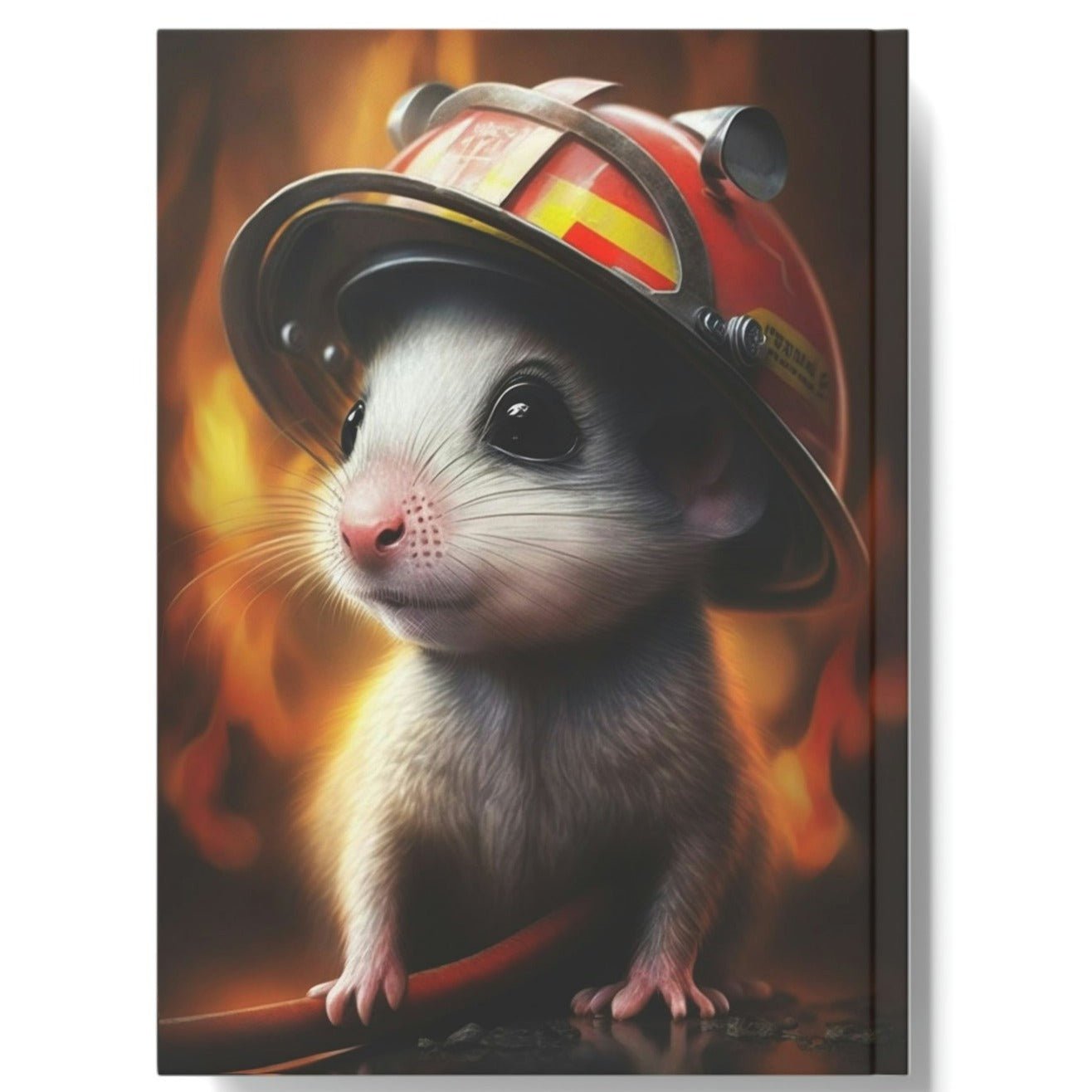 Baby Fireman Mouse Hard Backed Journal