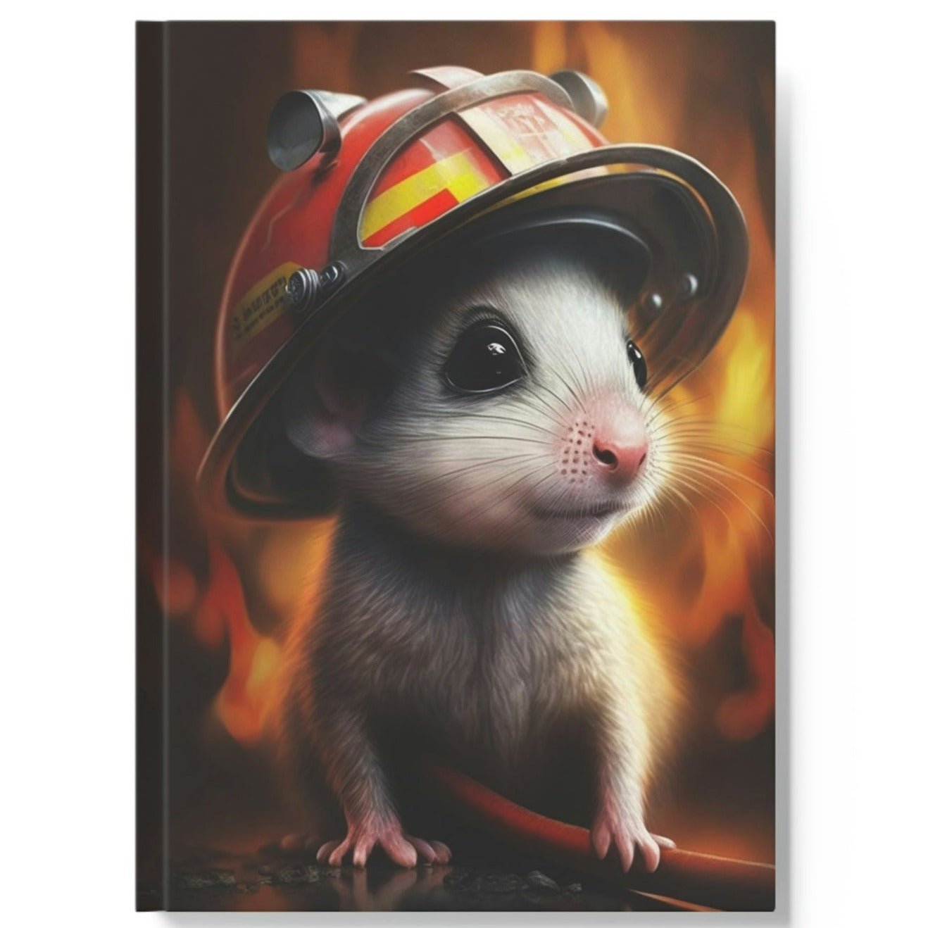 Baby Fireman Mouse Hard Backed Journal