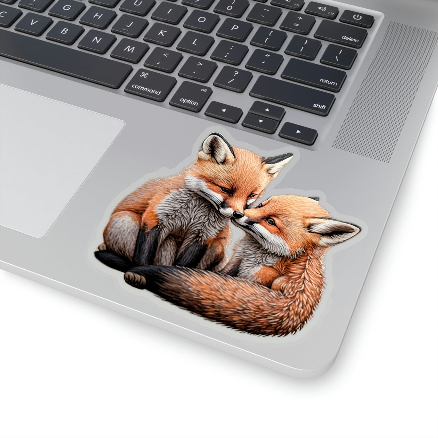 Baby Foxes Kiss-Cut Stickers