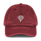 Ballooning Vintage Cotton Twill Cap for the Summer Loving Hot Air Balloon Enthusiast