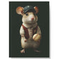 Baseball Mouse Hard Backed Journal