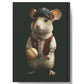 Baseball Mouse Hard Backed Journal