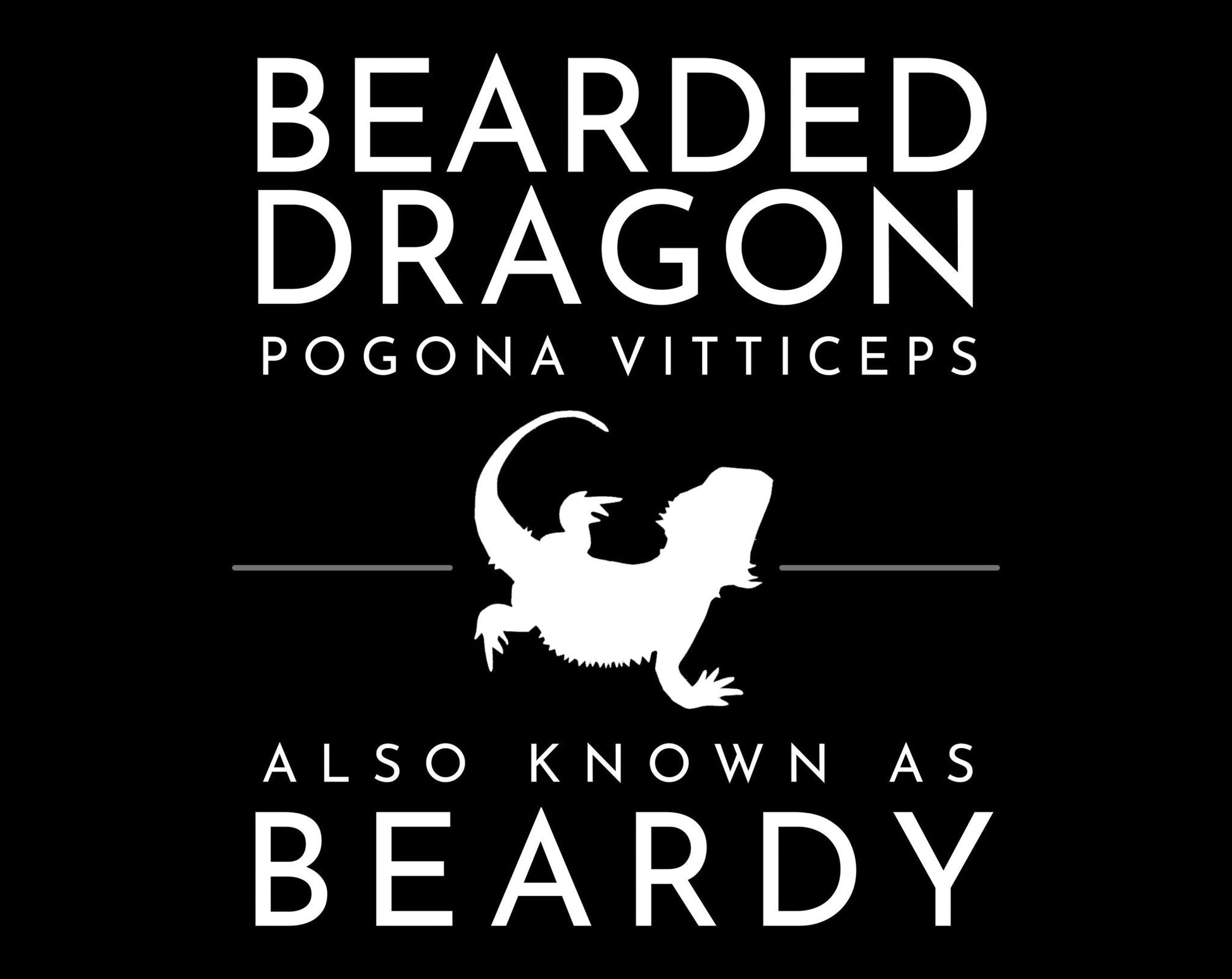 Bearded Dragon AKA Beardy Heavy Cotton T-Shirt