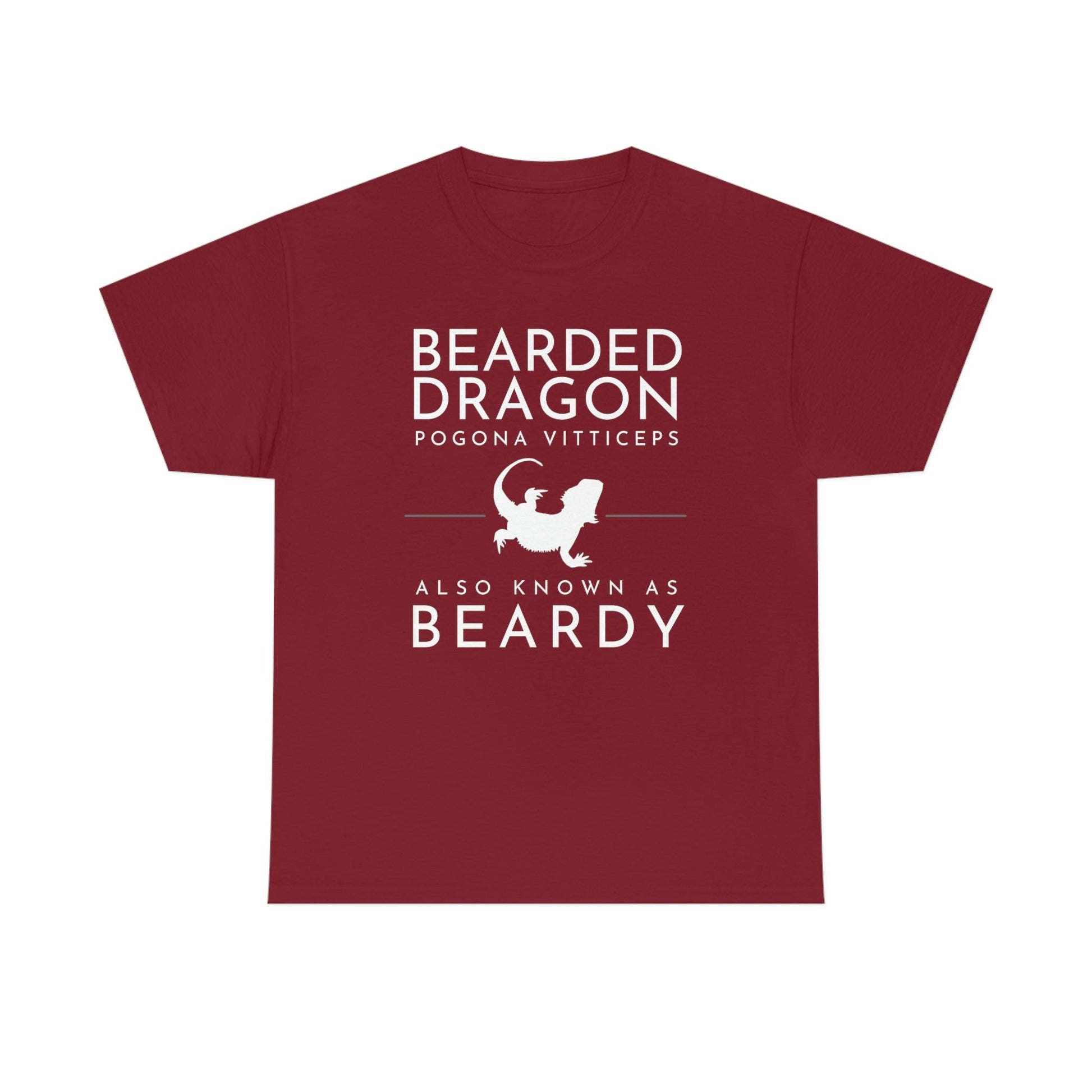 Bearded Dragon AKA Beardy Heavy Cotton T-Shirt