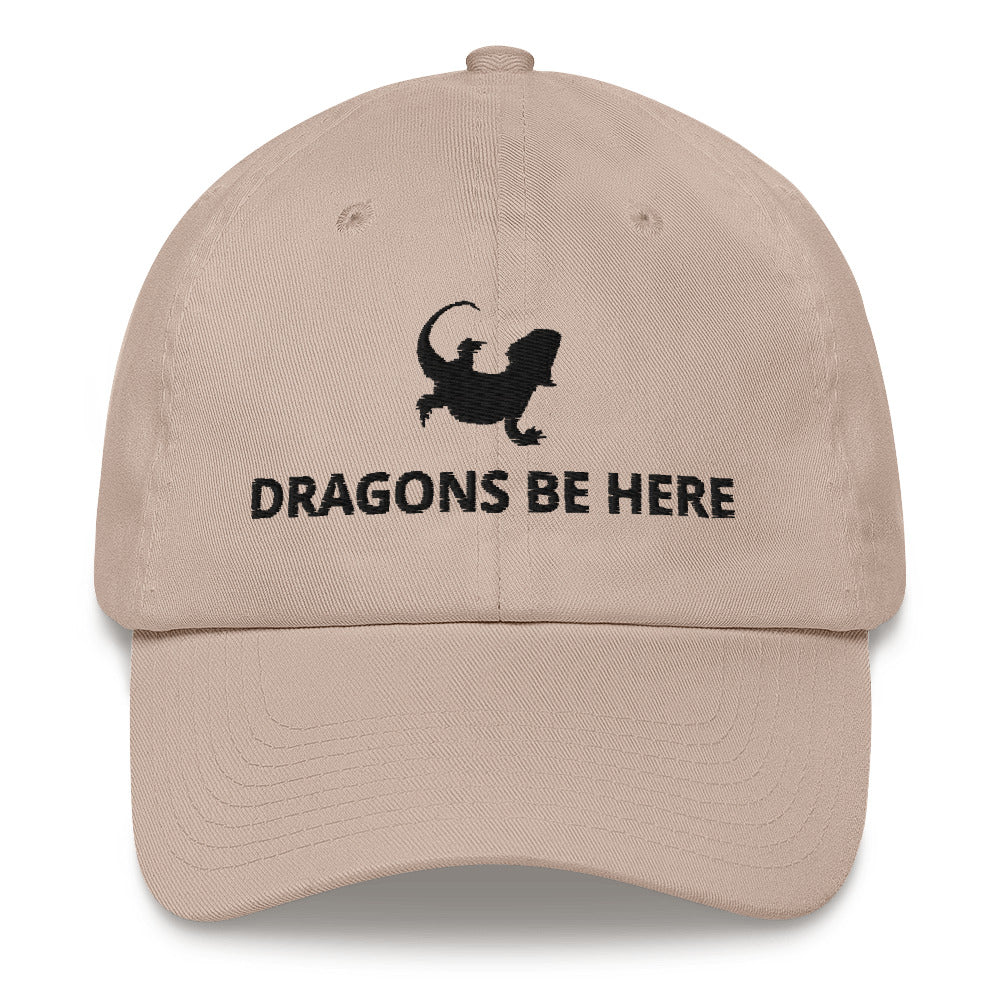Bearded Dragon Hat | Dragons Be Here | Perfect gift for the beardie lover!