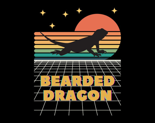 Bearded Dragon Heavy Cotton T-Shirt