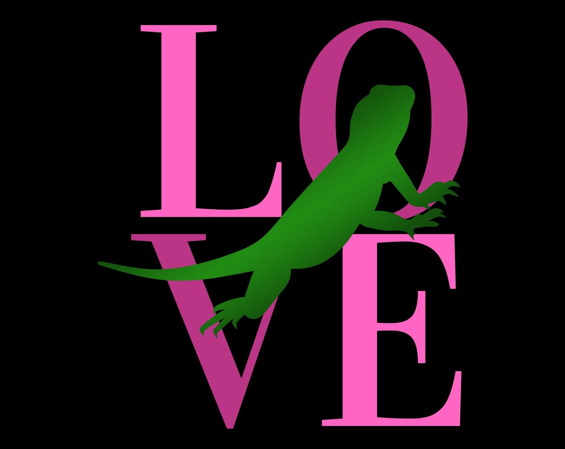 Bearded Dragon Love Heavy Cotton T-Shirt