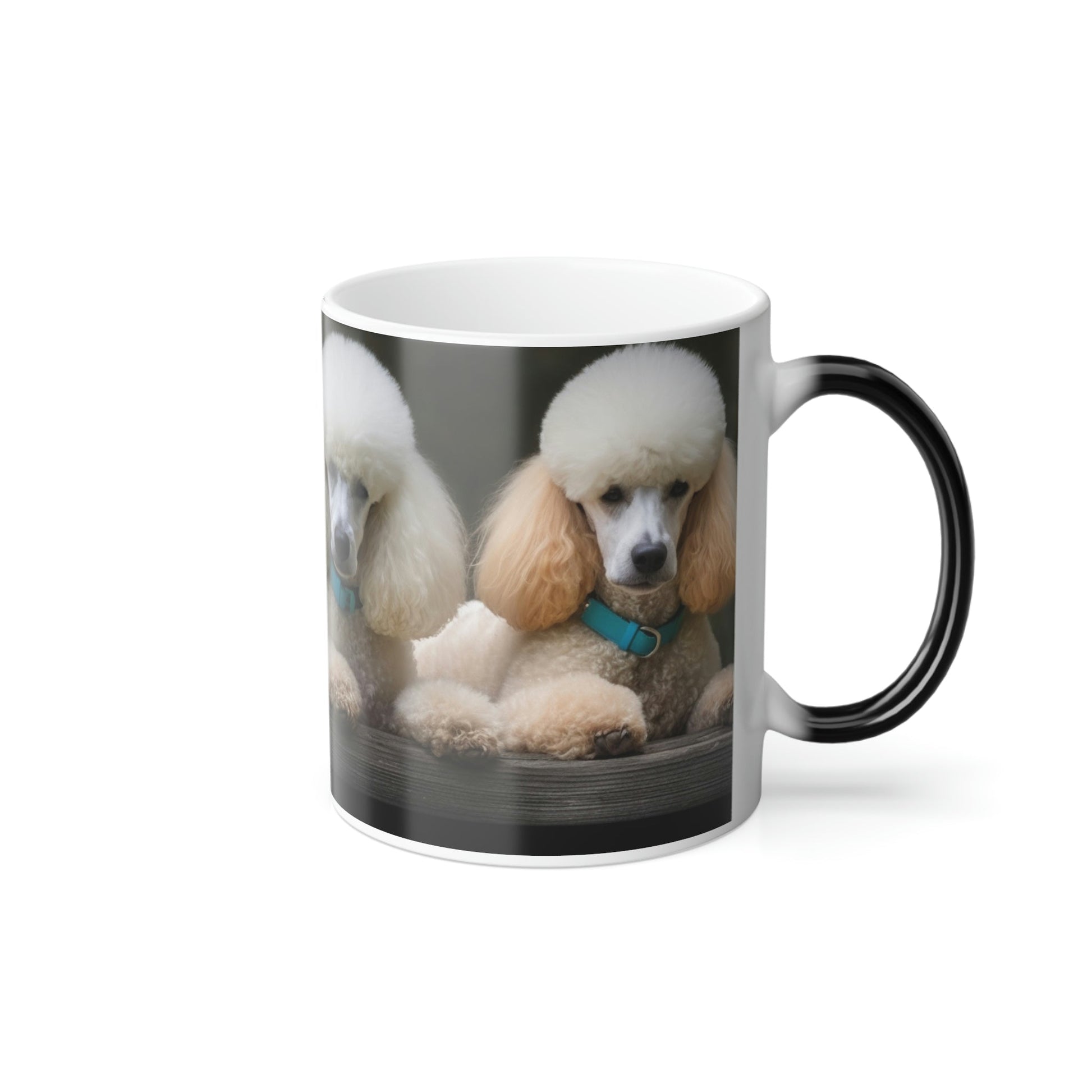 Beautiful Poodles - Magic Mug - Perfect Gift for the Mom, Mama, Sister, Grandma or as a House Warming Present