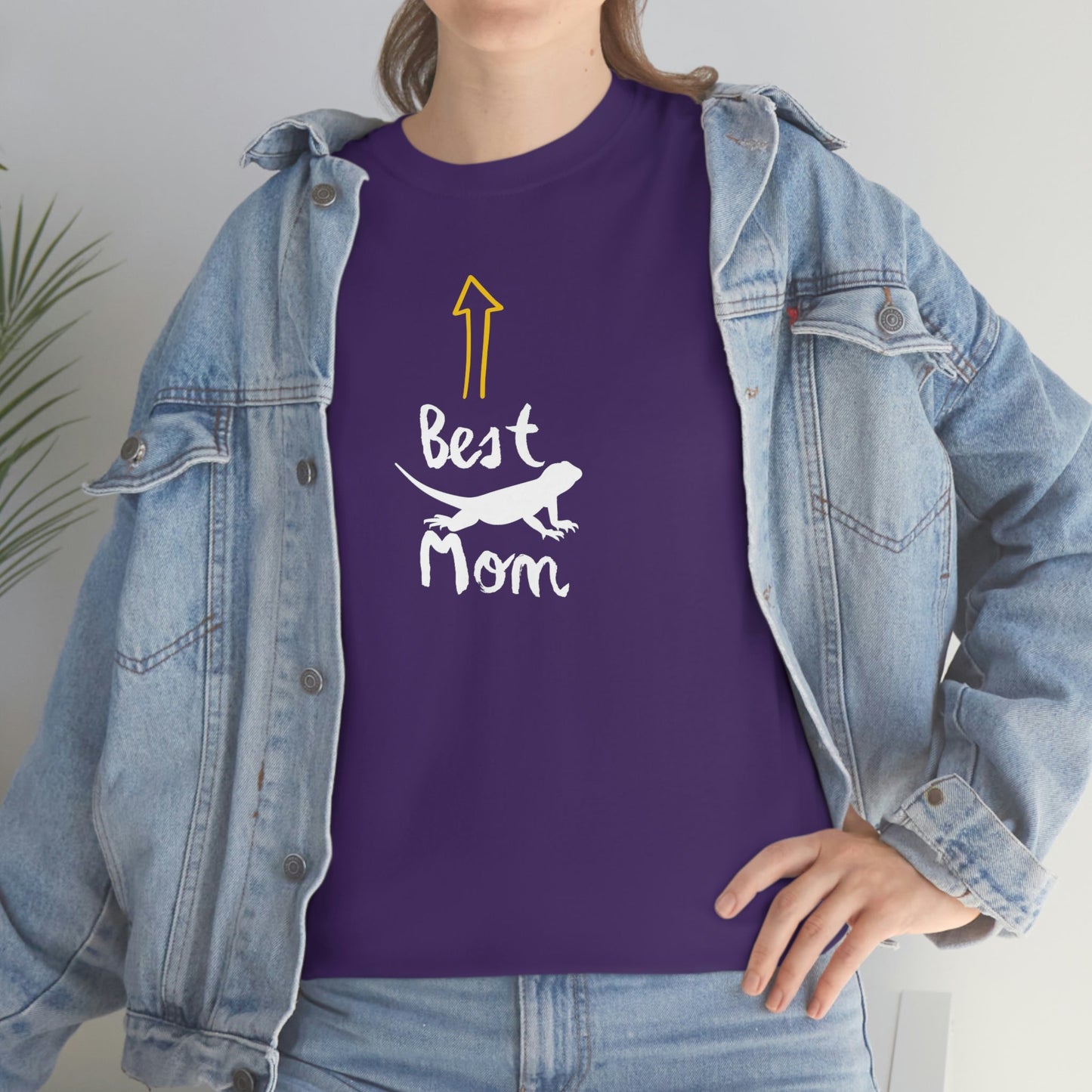 Best Bearded Dragon Mom Heavy Cotton T-Shirt