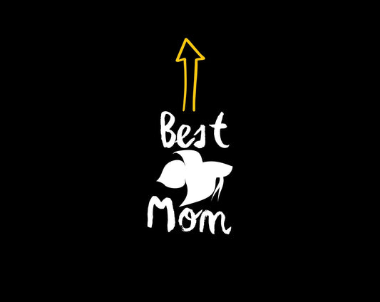 Best Betta Mom Heavy Cotton T-Shirt