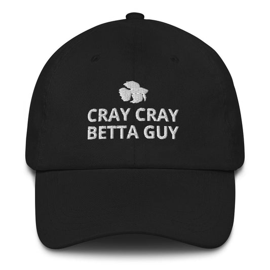Betta Hat | Cray Cray Betta Guy | Perfect gift for the Betta Fish lover! | Multiple Hat Colors Available