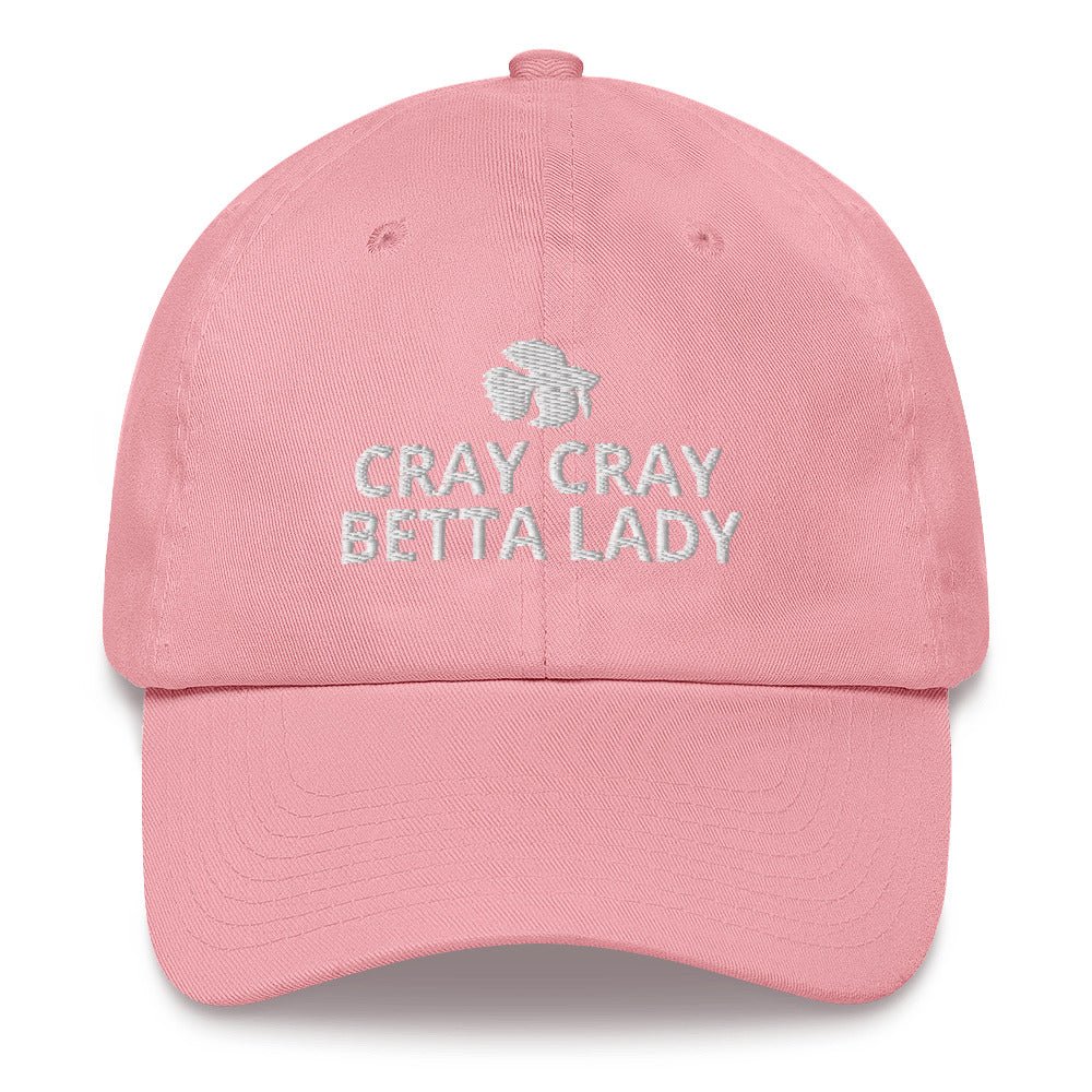 Betta Hat | Cray Cray Betta Lady | Perfect gift for the Betta Fish lover! | Multiple Hat Colors Available