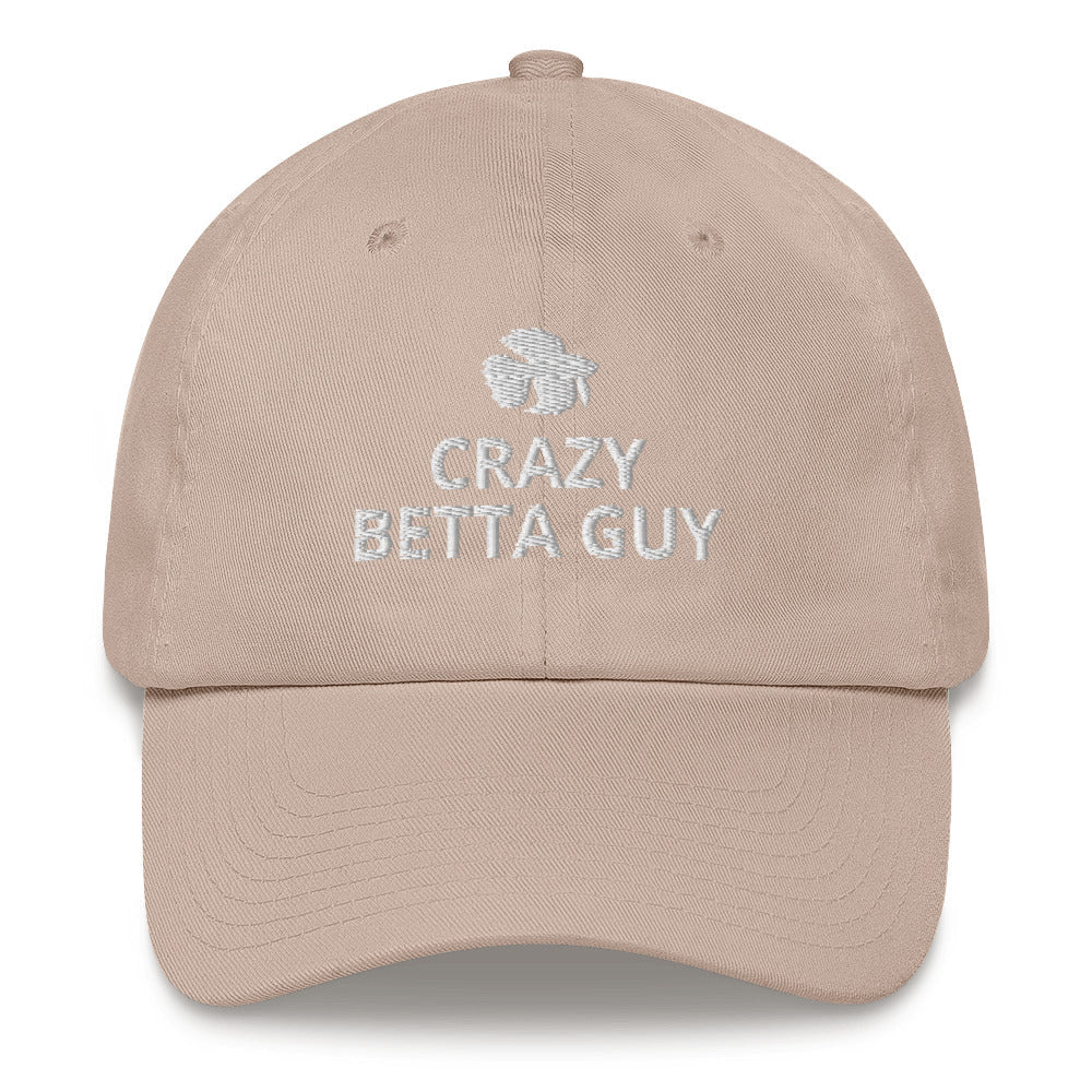 Betta Hat | Crazy Betta Guy | Perfect gift for the Betta Fish lover! | Multiple Hat Colors Available