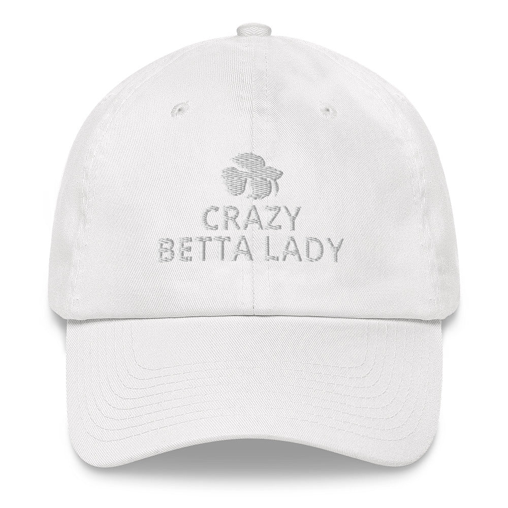 Betta Hat | Crazy Betta Lady | Perfect gift for the Betta Fish lover! | Multiple Hat Colors Available