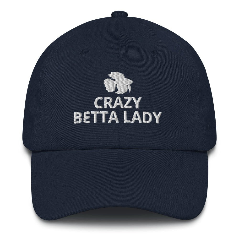 Betta Hat | Crazy Betta Lady | Perfect gift for the Betta Fish lover! | Multiple Hat Colors Available