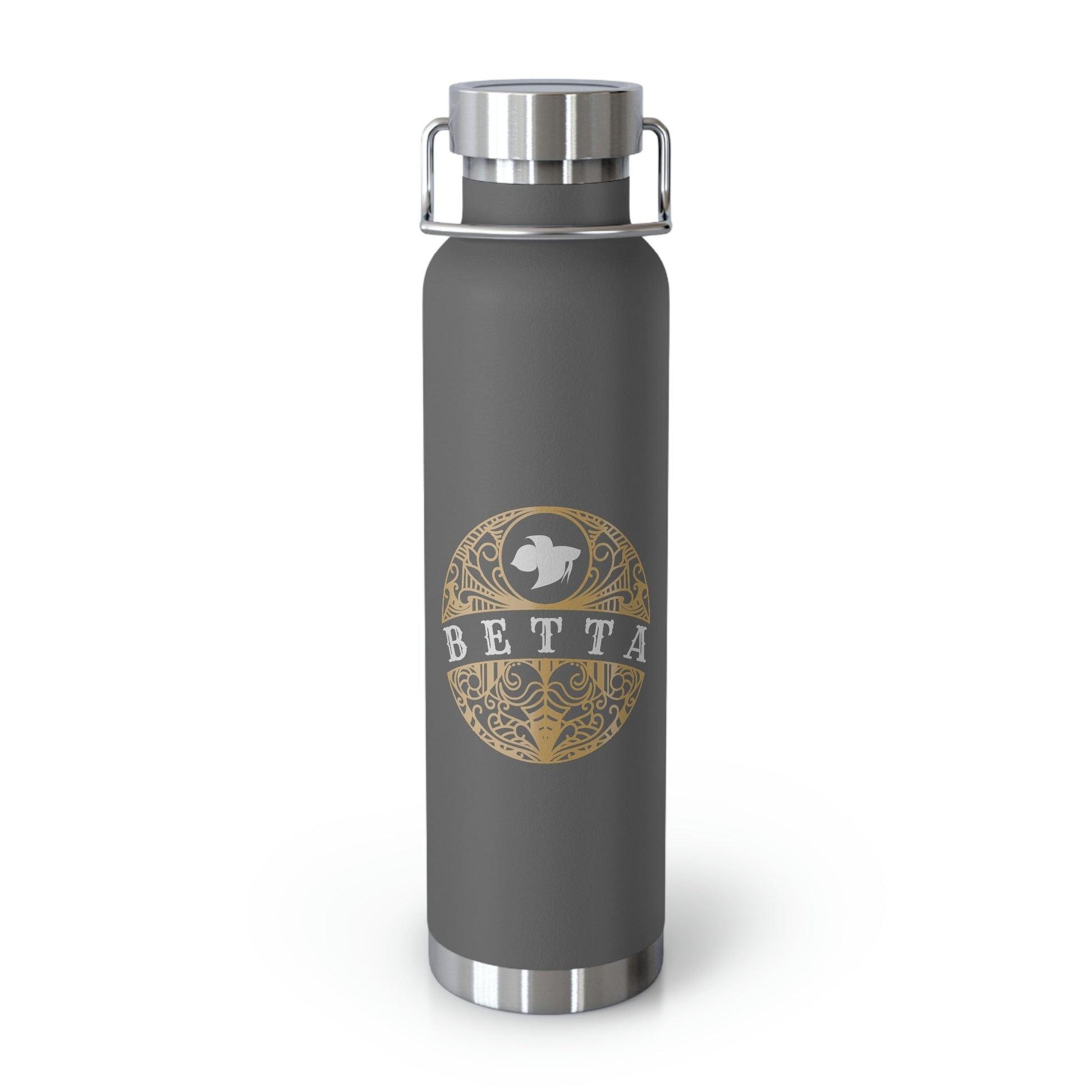 Betta Tattoo | Copper Vacuum Insulated Bottle, 22oz