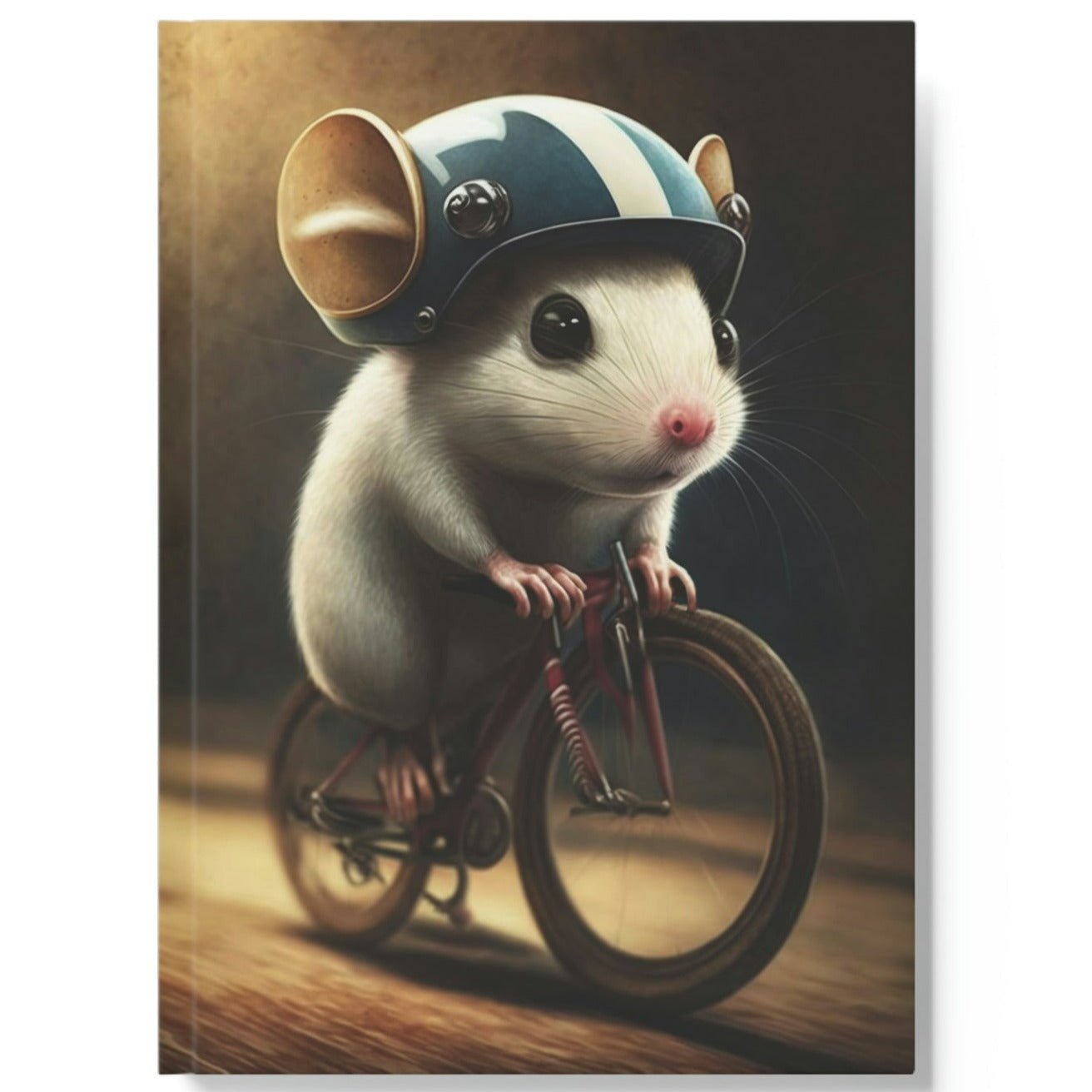 Bicycle Race Mouse Hard Backed Journal