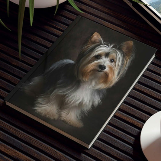 Biewer Terrier Notebook - Beauty - Biewer Terrier Inspirations - Hard Backed Journal