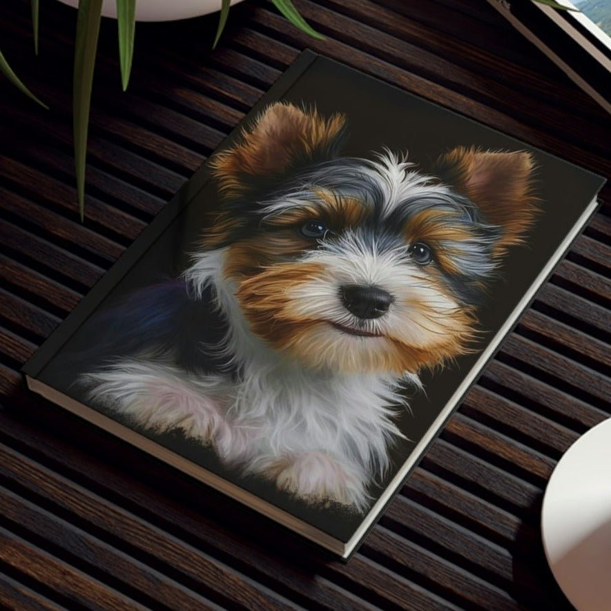 Biewer Terrier Notebook - Cutie Pie - Biewer Terrier Inspirations - Hard Backed Journal