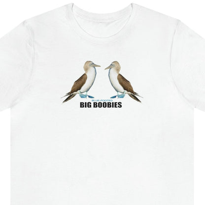 Big Blue-Footed Boobies Jersey Short Sleeve Tee