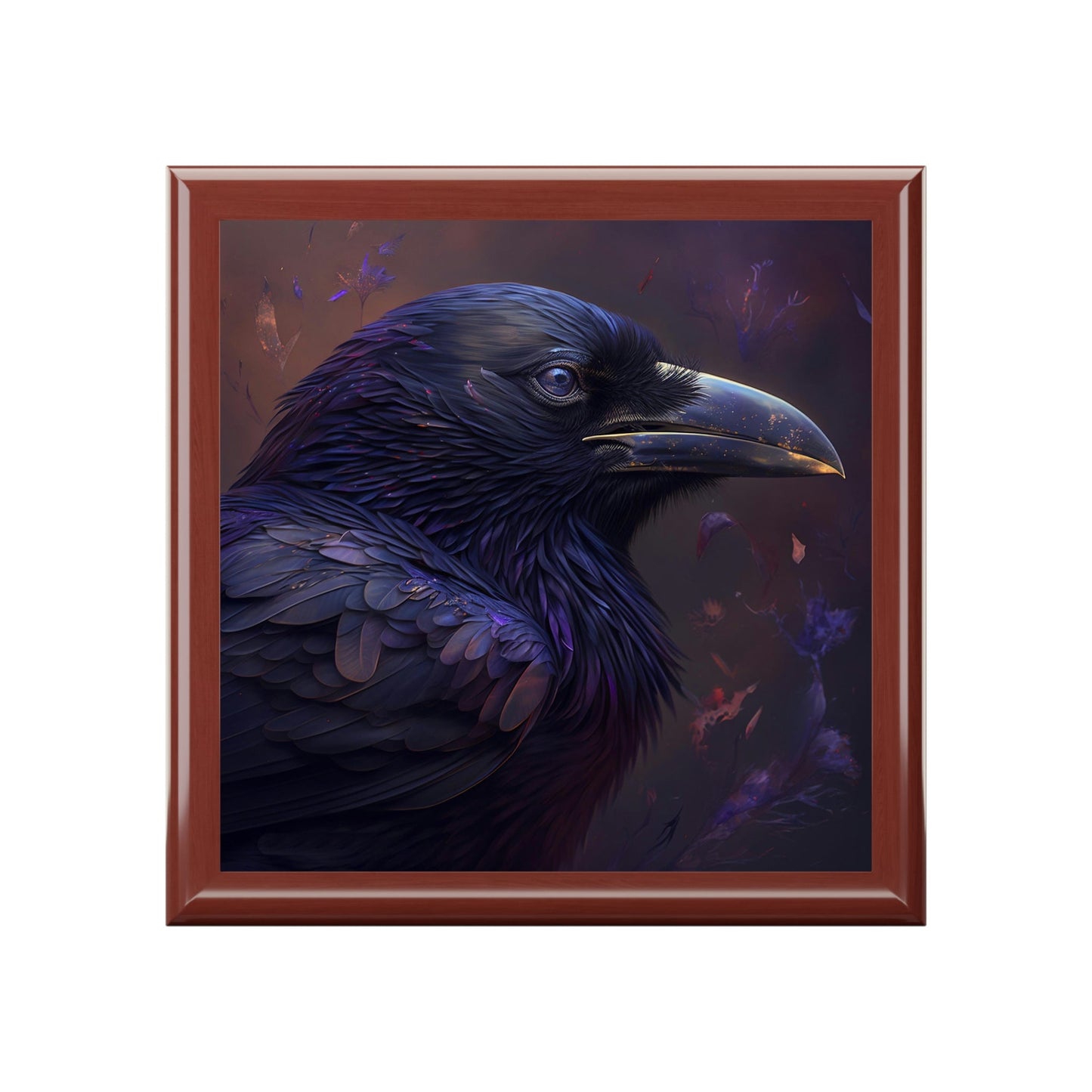 Black Raven Jewelry Box