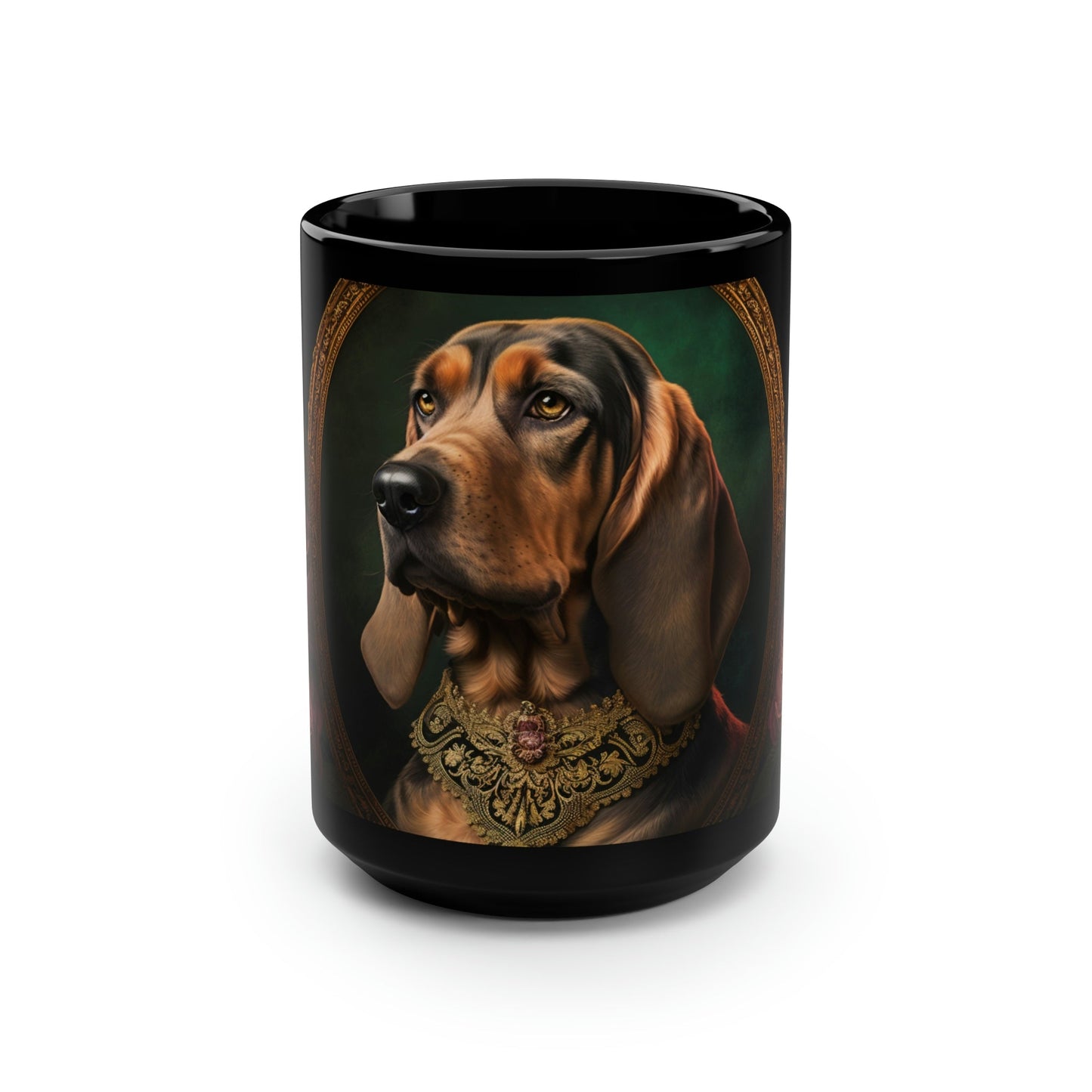 Bloodhound Dog - 15 oz Coffee Mug