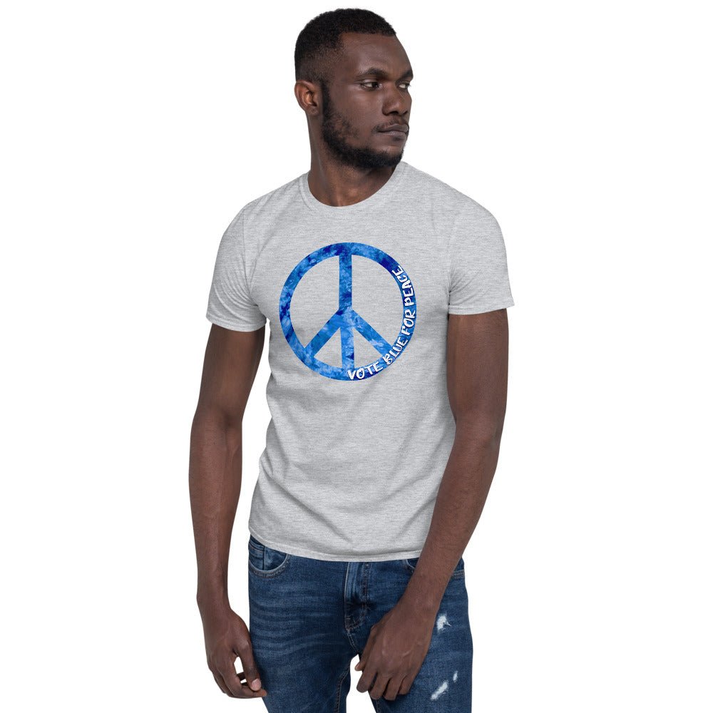 Blue for Peace | Short-Sleeve Unisex T-Shirt