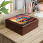 BOHO Hippy 60's 70's Psychedelic Hippy VW Van - Volkswagen Van - Jewelry Keepsake Trinkets Box