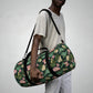 BOHO Lotus Lily Pad Duffel Bag - Take a trip back to the 60's with this hippy inspired fairycore duffle