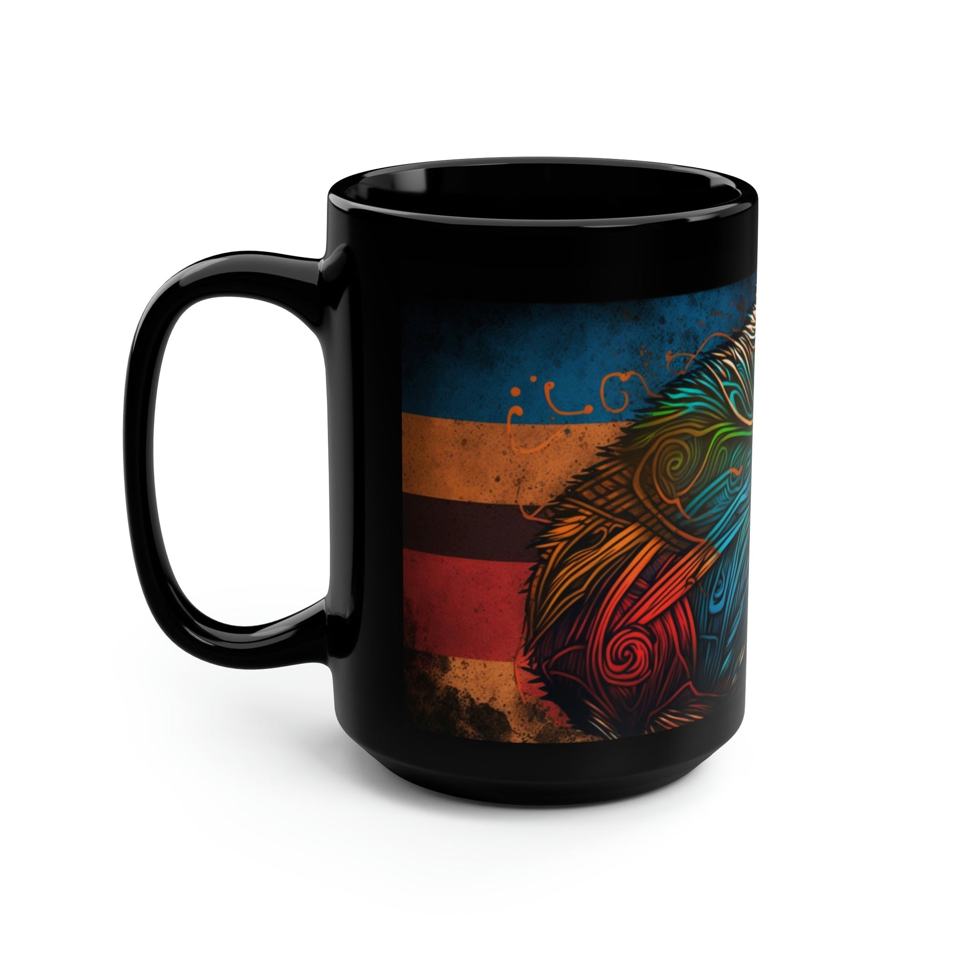 Boho Modern Guinea Pig 15 oz Coffee Mug