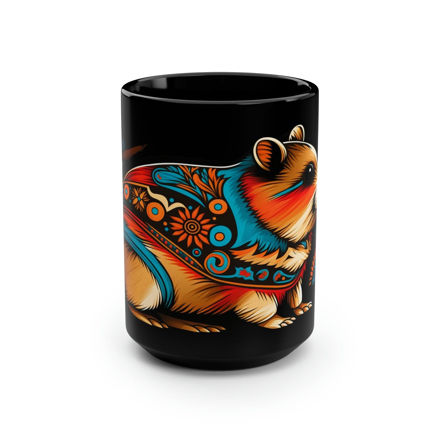 Boho Modern Hamster 15 oz Coffee Mug Gift