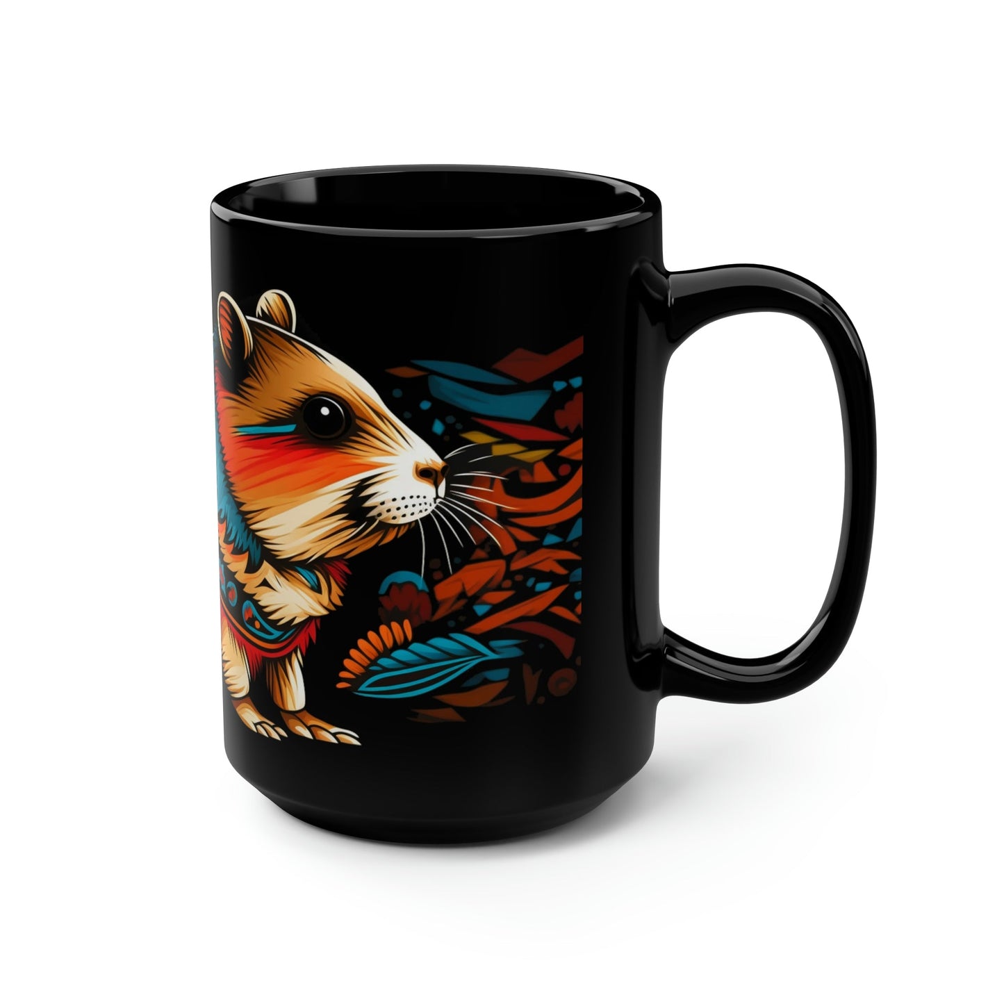 Boho Modern Hamster 15 oz Coffee Mug Gift