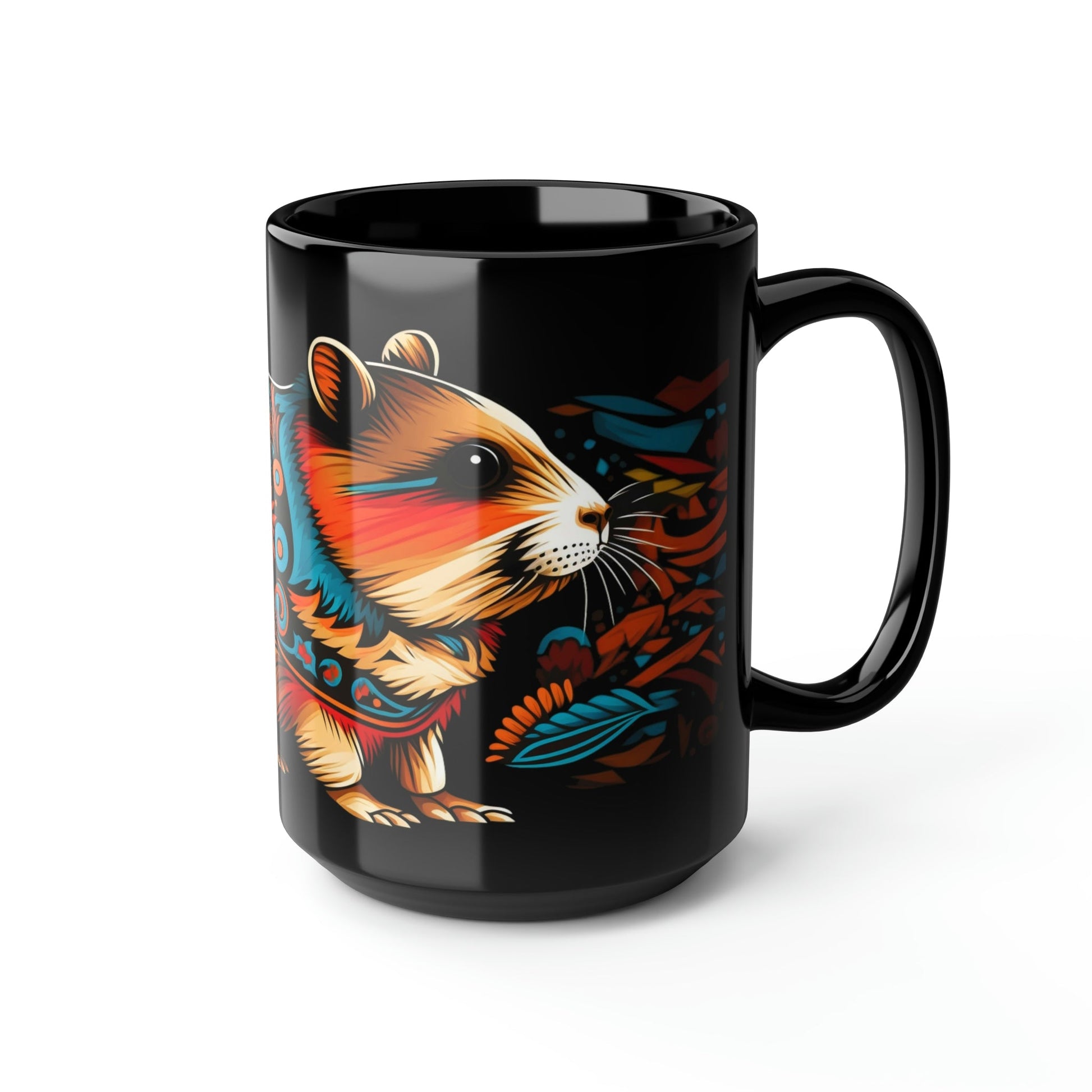 Boho Modern Hamster 15 oz Coffee Mug Gift