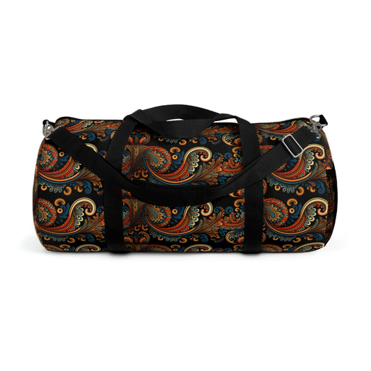 BOHO Vintage Paisley Duffel Bag - Take a trip back to the 60's with this hippy inspired fairycore duffle