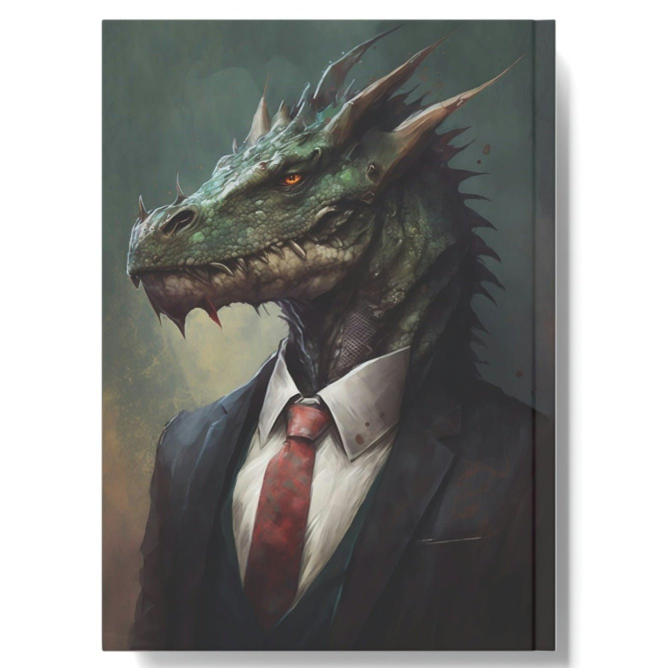 Boss Dragon Portrait Hard Backed Journal