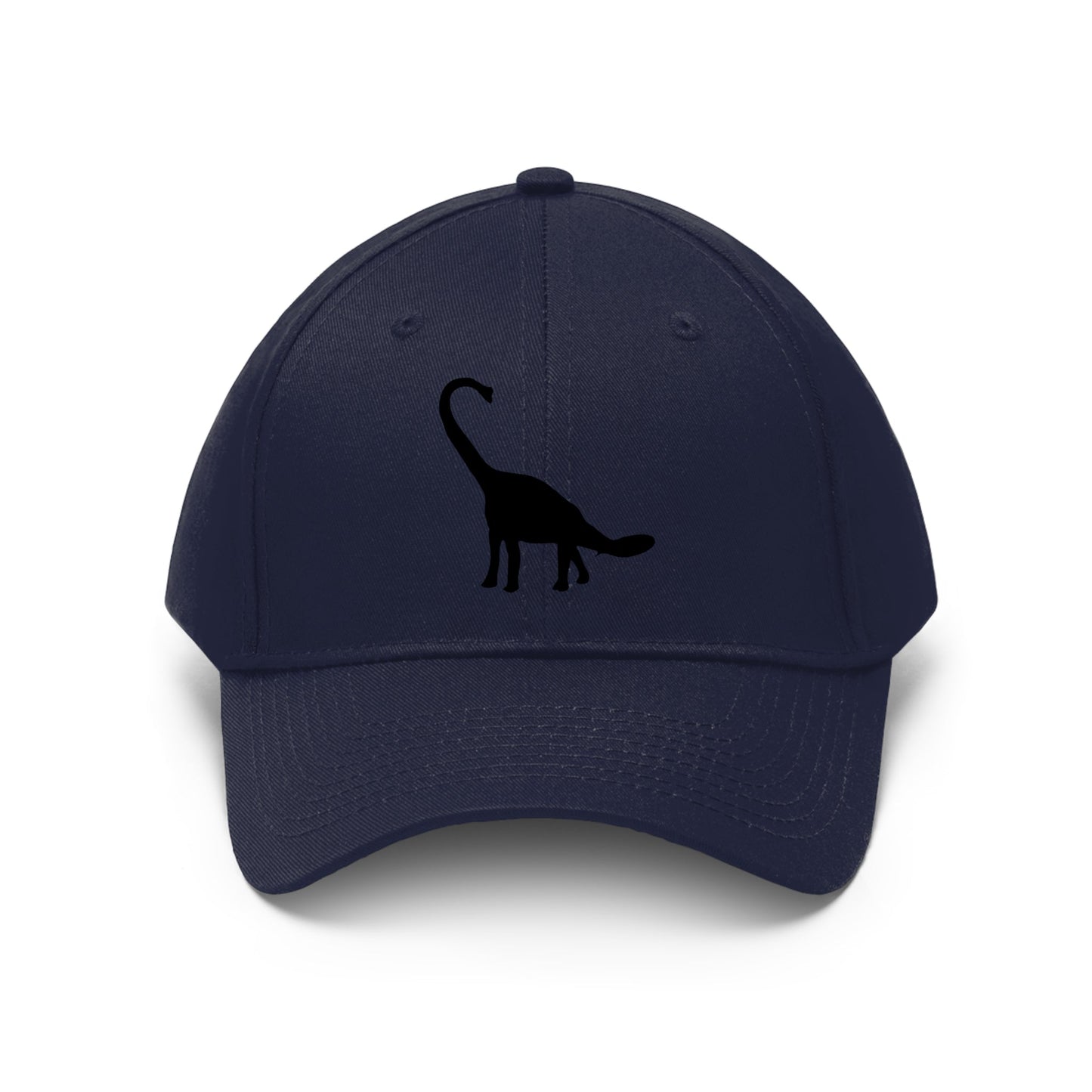 Brachiosaurus Unisex Twill Hat | Paleontologist Gift for Dinosaur Lovers