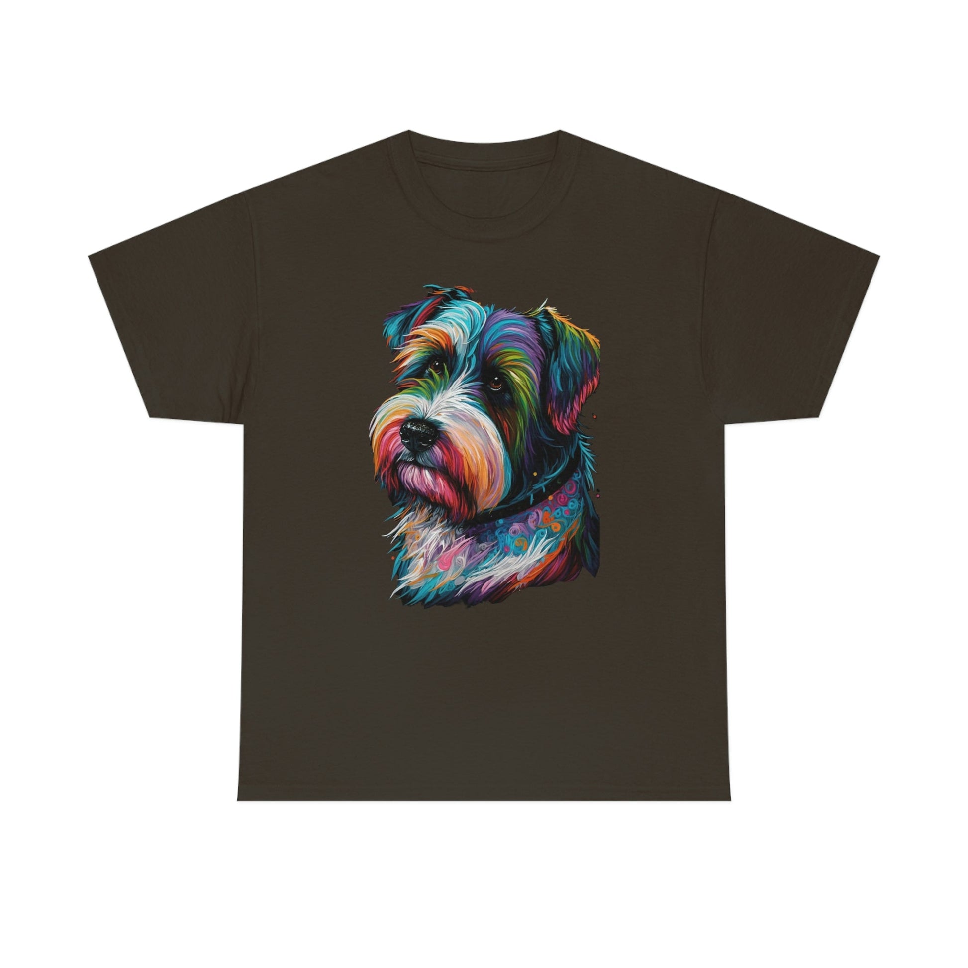 Bright Biewer Terrier Heavy Cotton T-Shirt