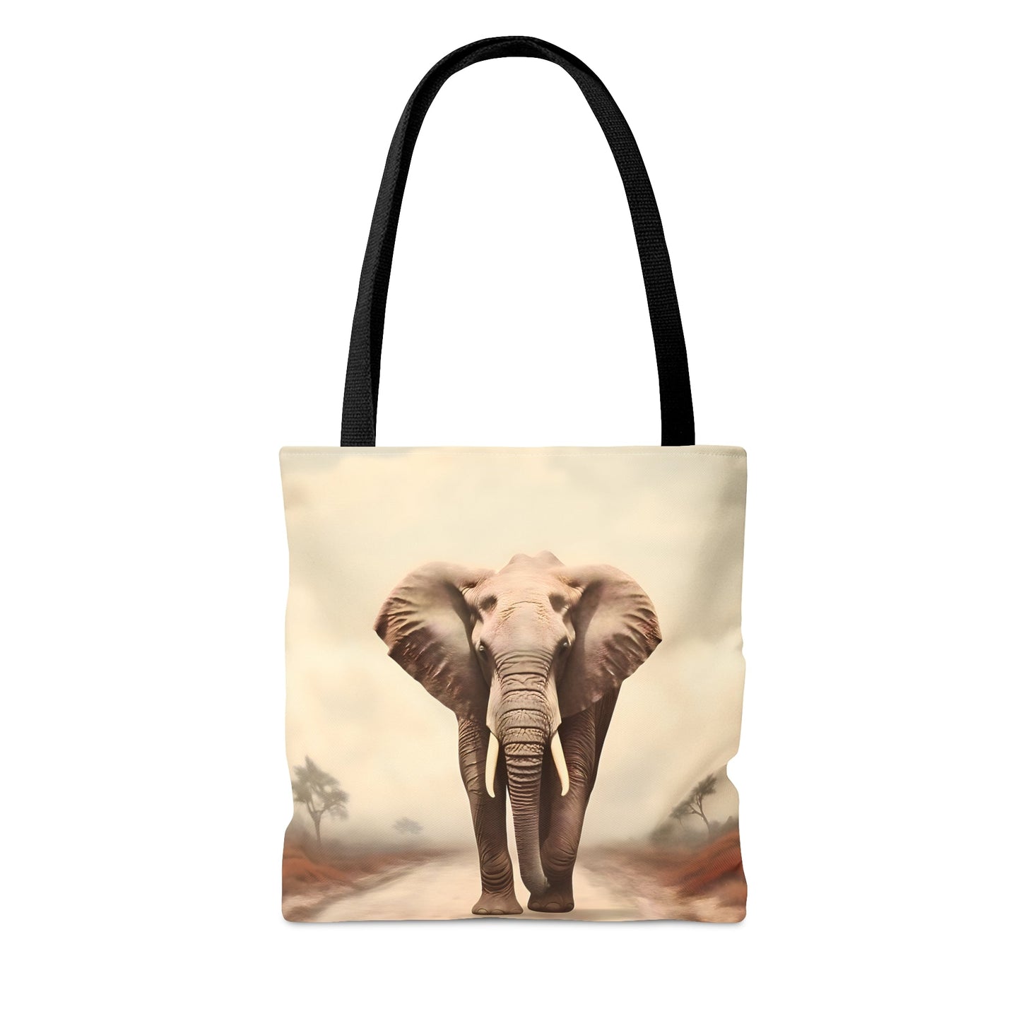 Bull Elephant Tote Bag