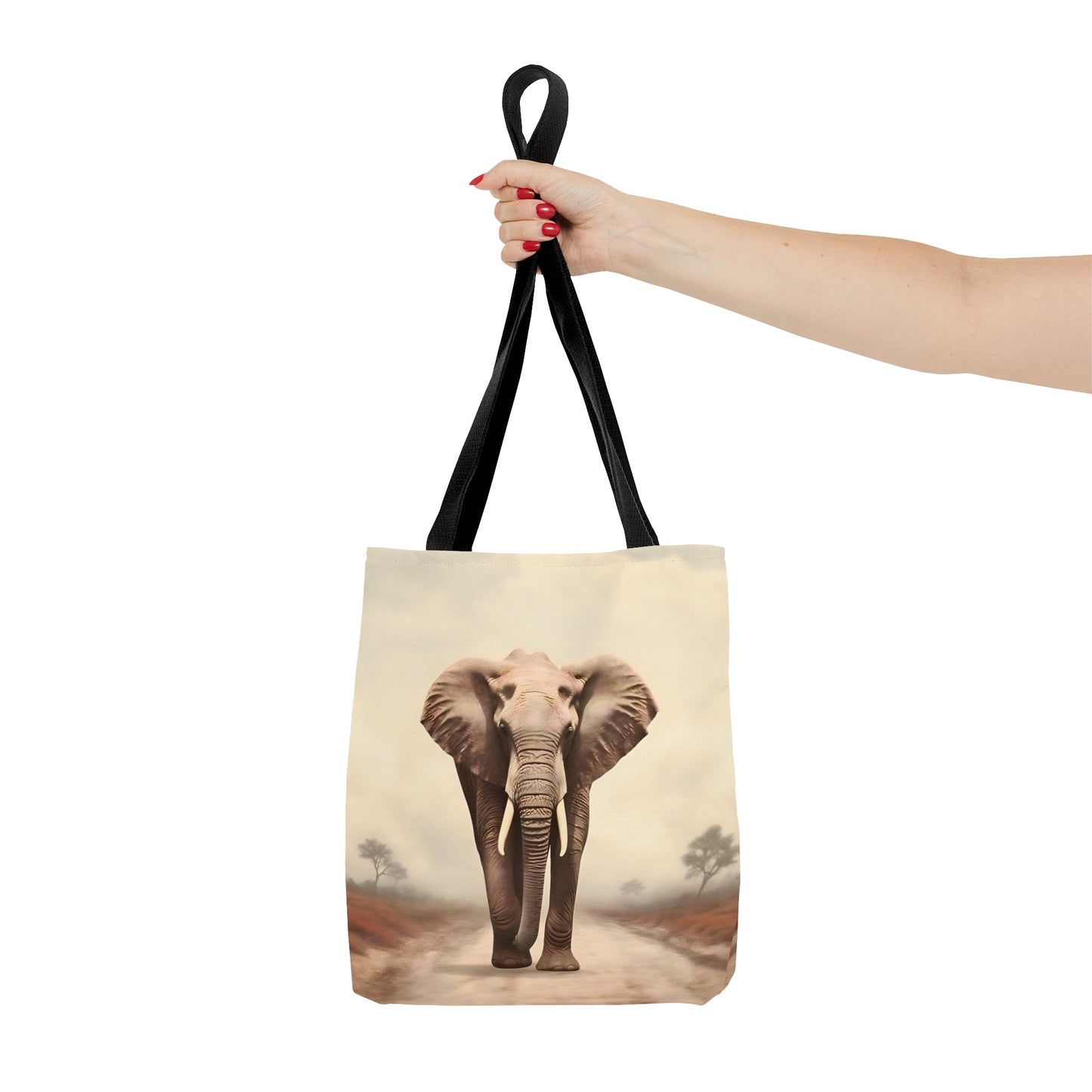 Bull Elephant Tote Bag