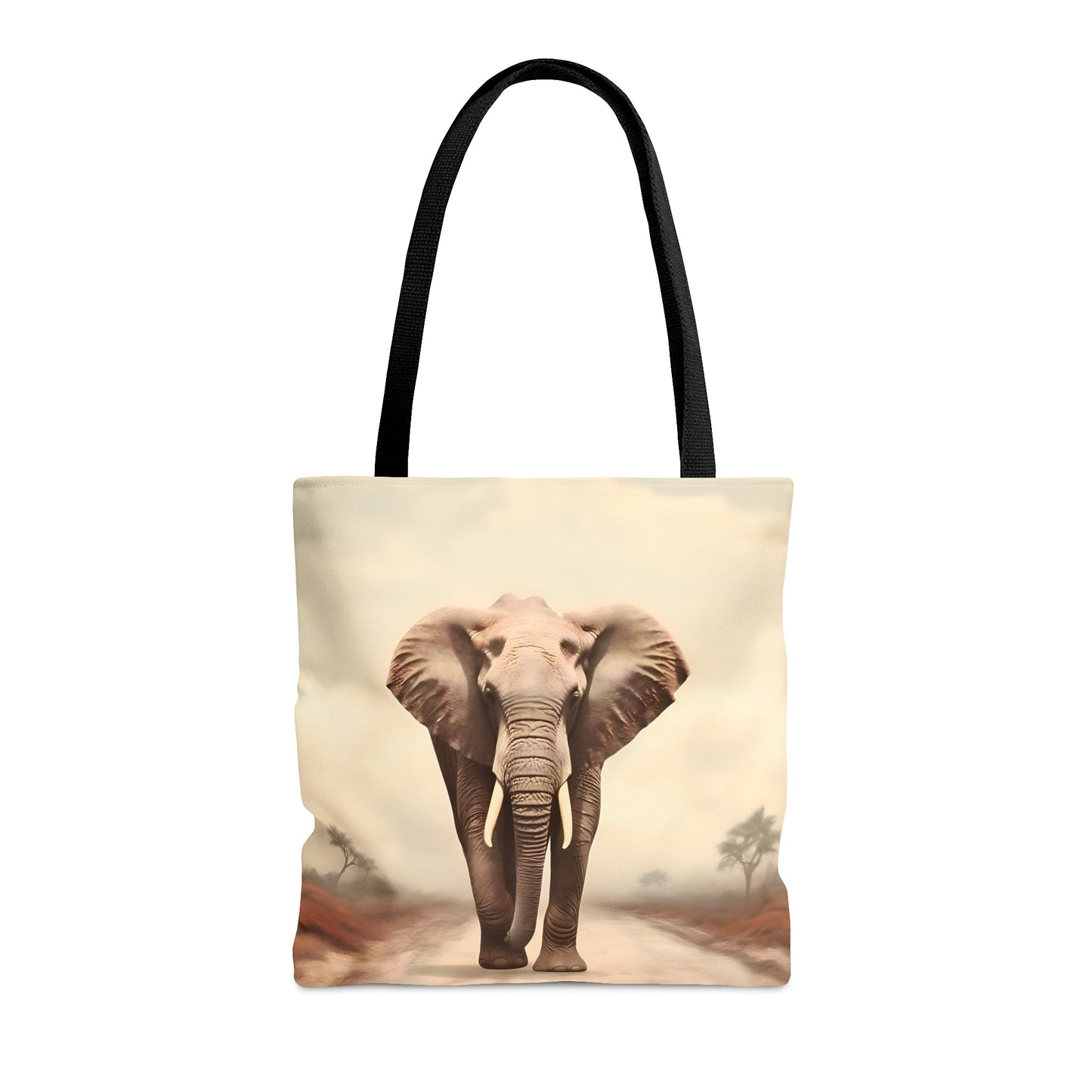 Bull Elephant Tote Bag